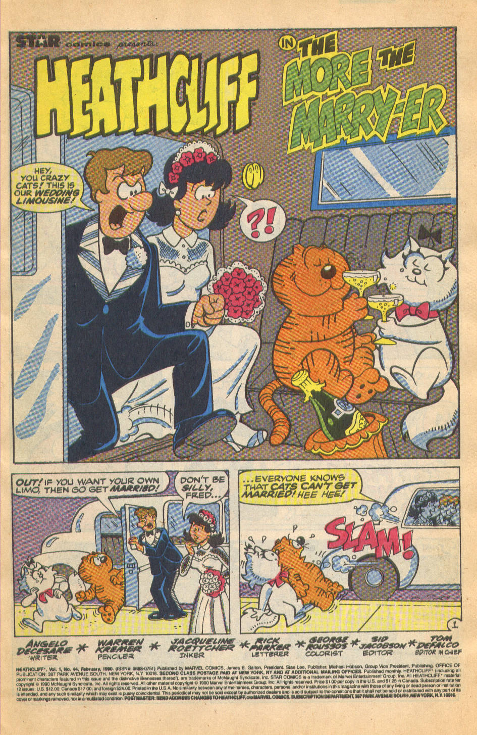 Read online Heathcliff comic -  Issue #44 - 3