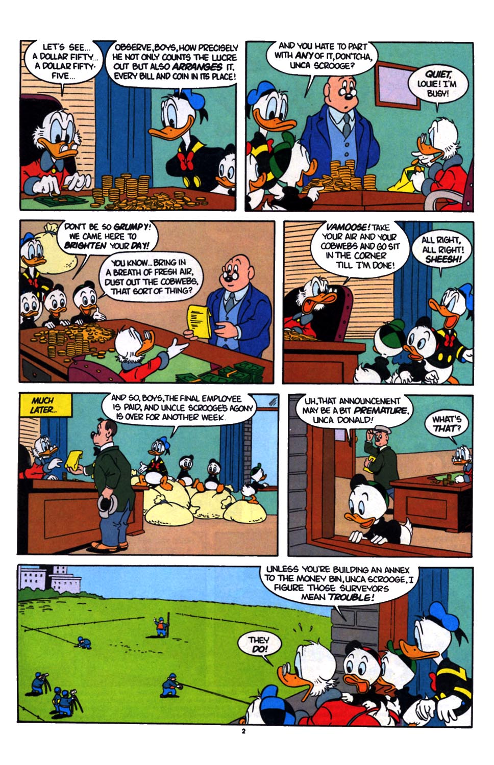 Read online Uncle Scrooge (1953) comic -  Issue #254 - 3