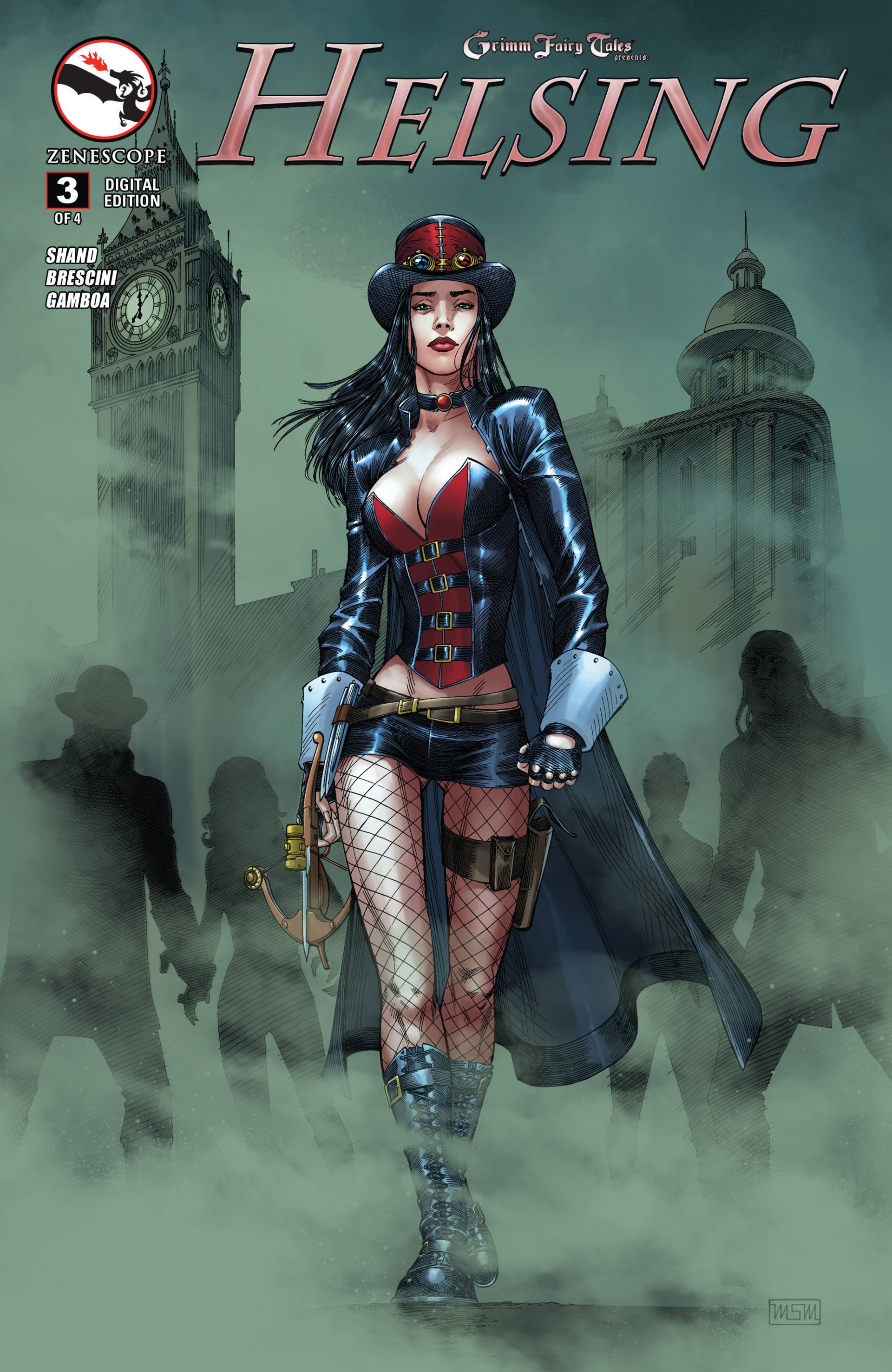 Read online Grimm Fairy Tales presents Helsing comic -  Issue #3 - 1