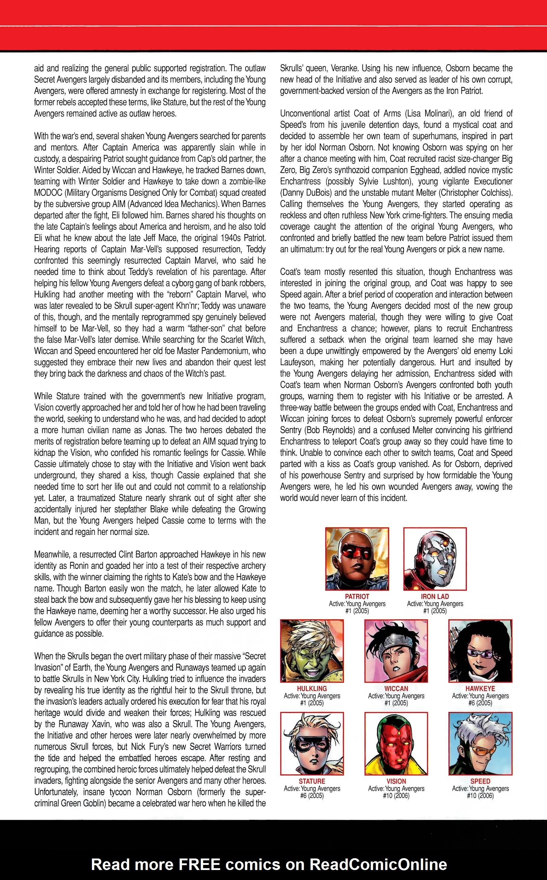 Read online Official Handbook of the Marvel Universe A to Z comic -  Issue # TPB 13 (Part 2) - 133