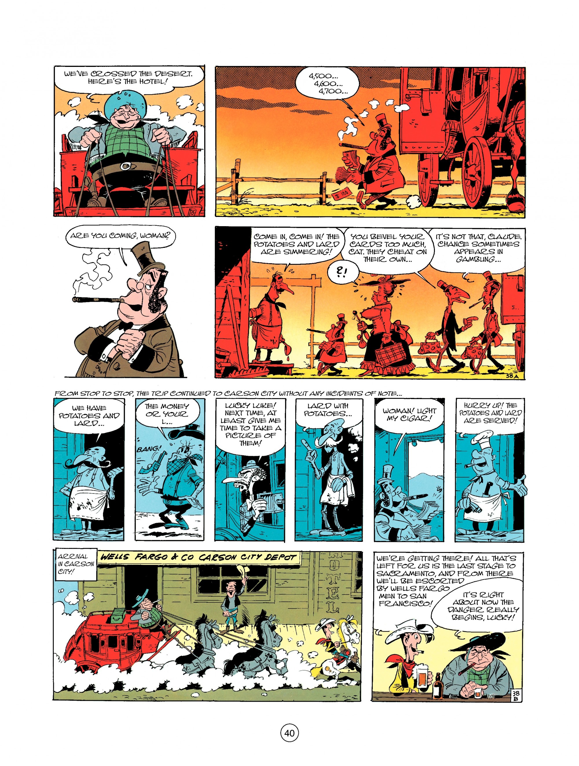 Read online A Lucky Luke Adventure comic -  Issue #25 - 40