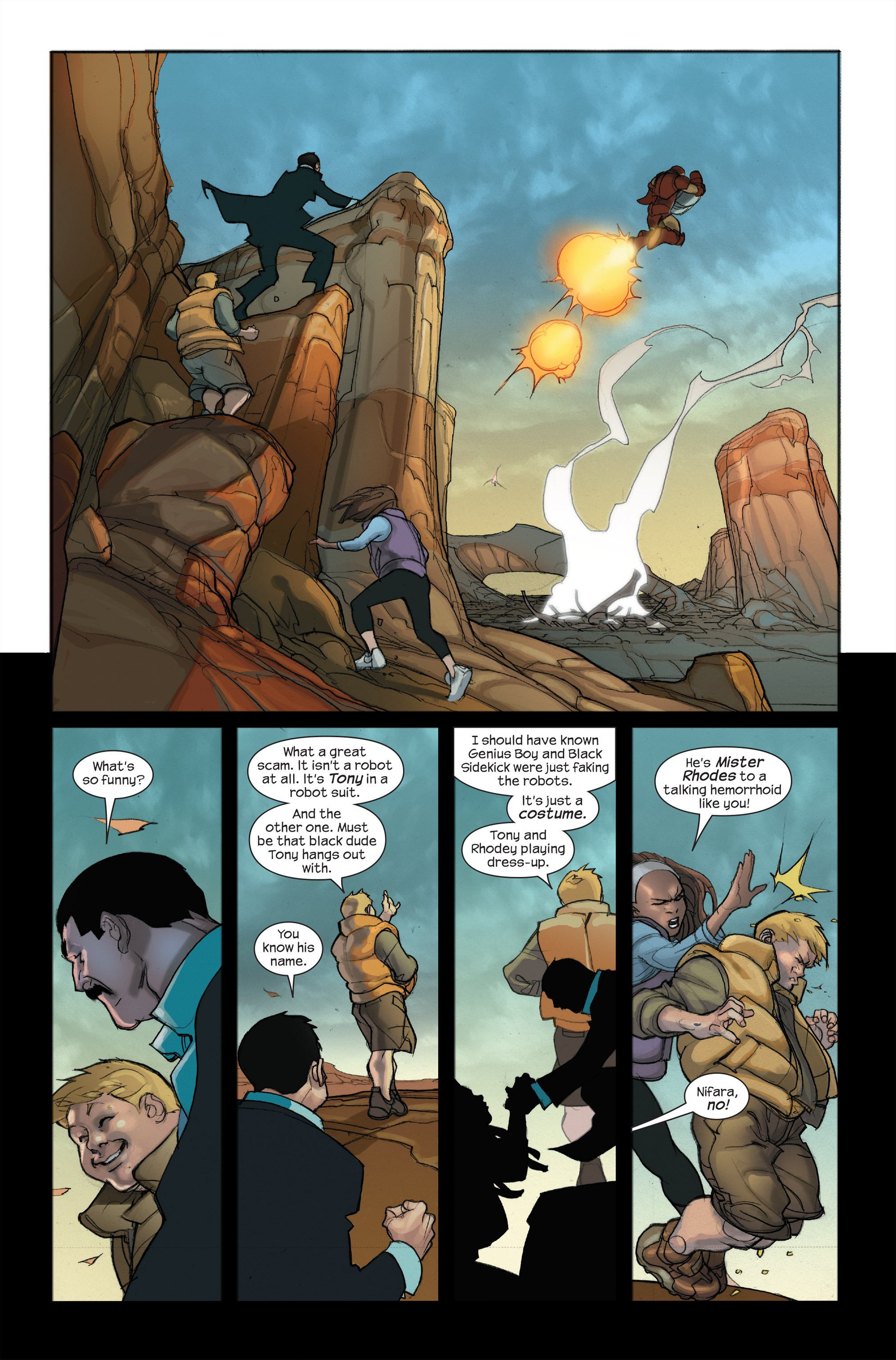 Read online Ultimate Iron Man II comic -  Issue #5 - 7