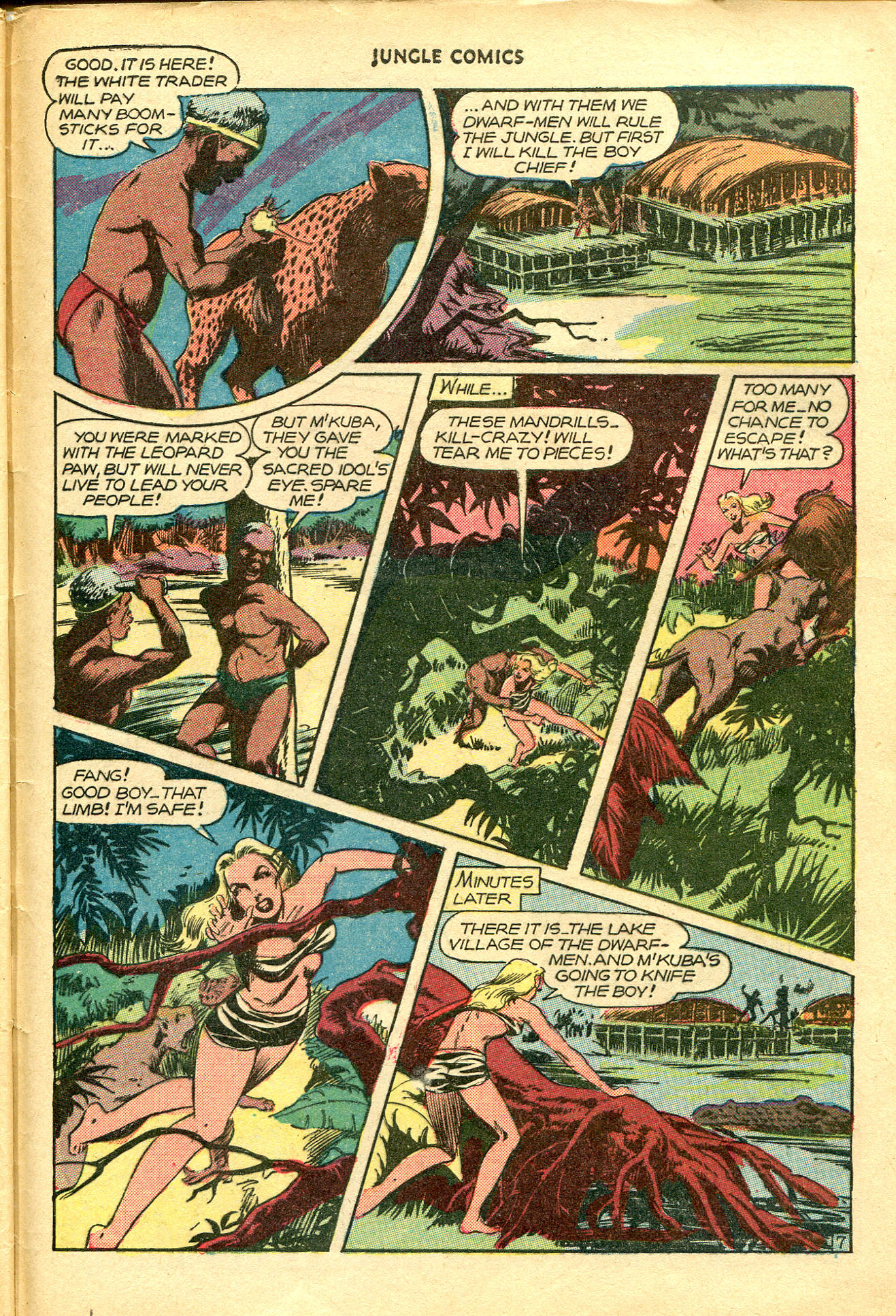 Read online Jungle Comics comic -  Issue #83 - 50