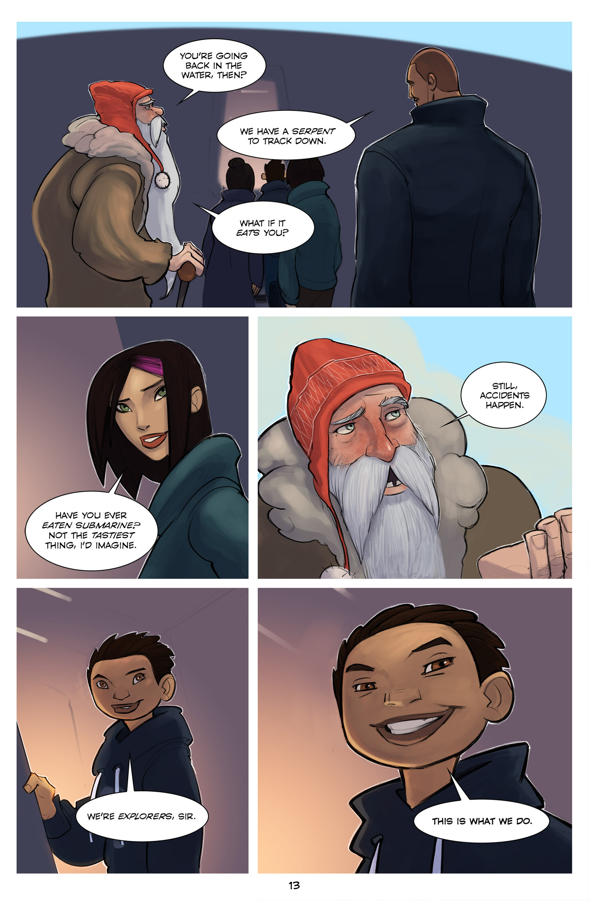 Read online The Deep: Here Be Dragons comic -  Issue #2 - 15