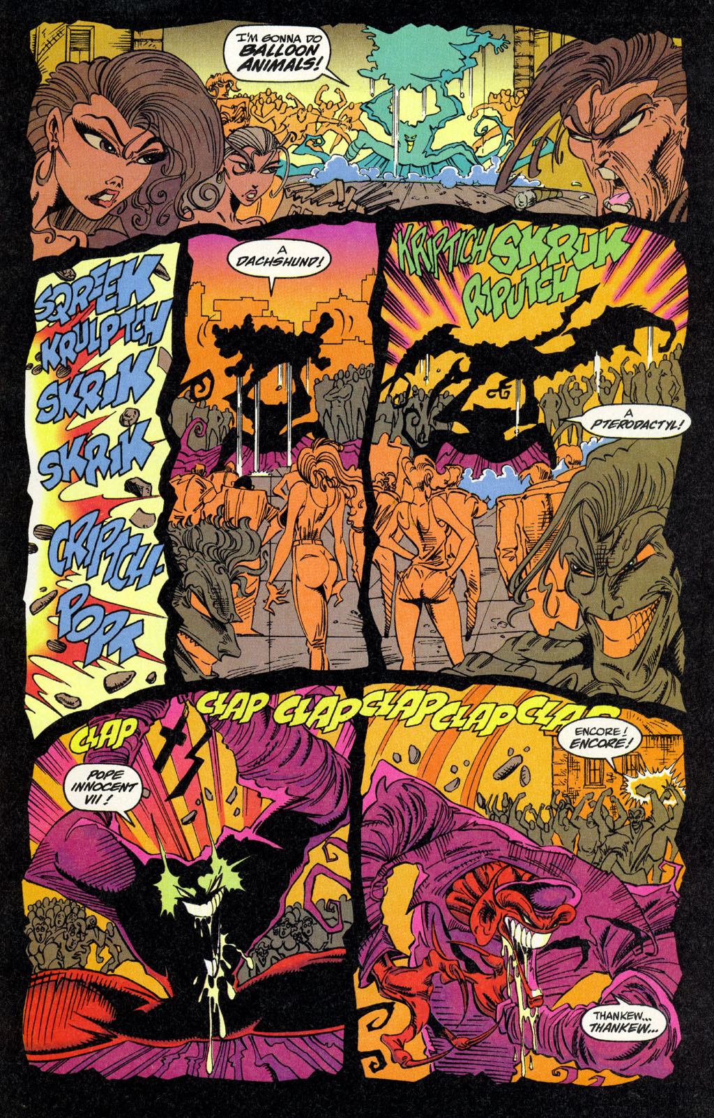 Read online Satan's Six: Hellspawn comic -  Issue #1 - 12