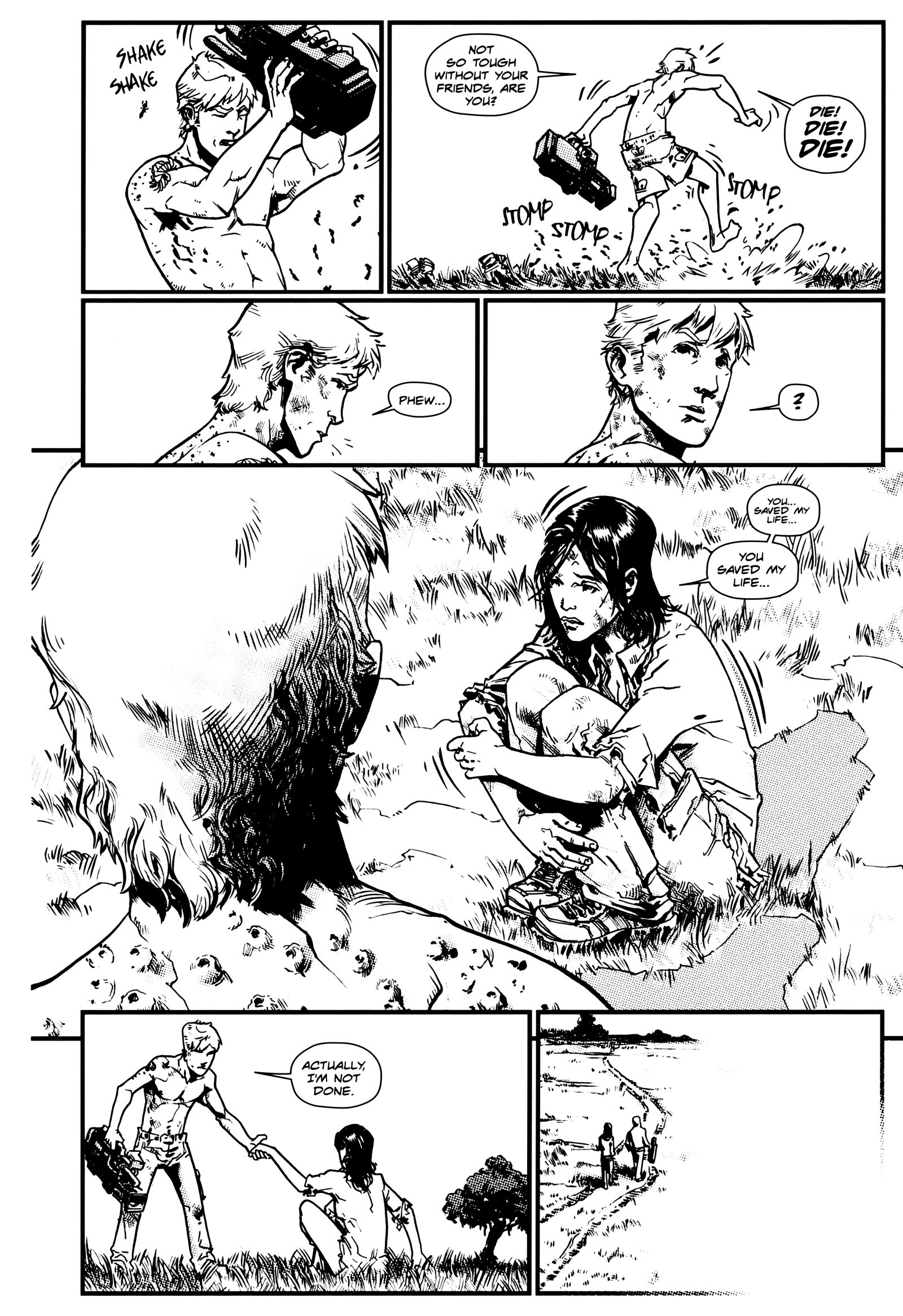 Read online Zoo: The Graphic Novel comic -  Issue # TPB - 63