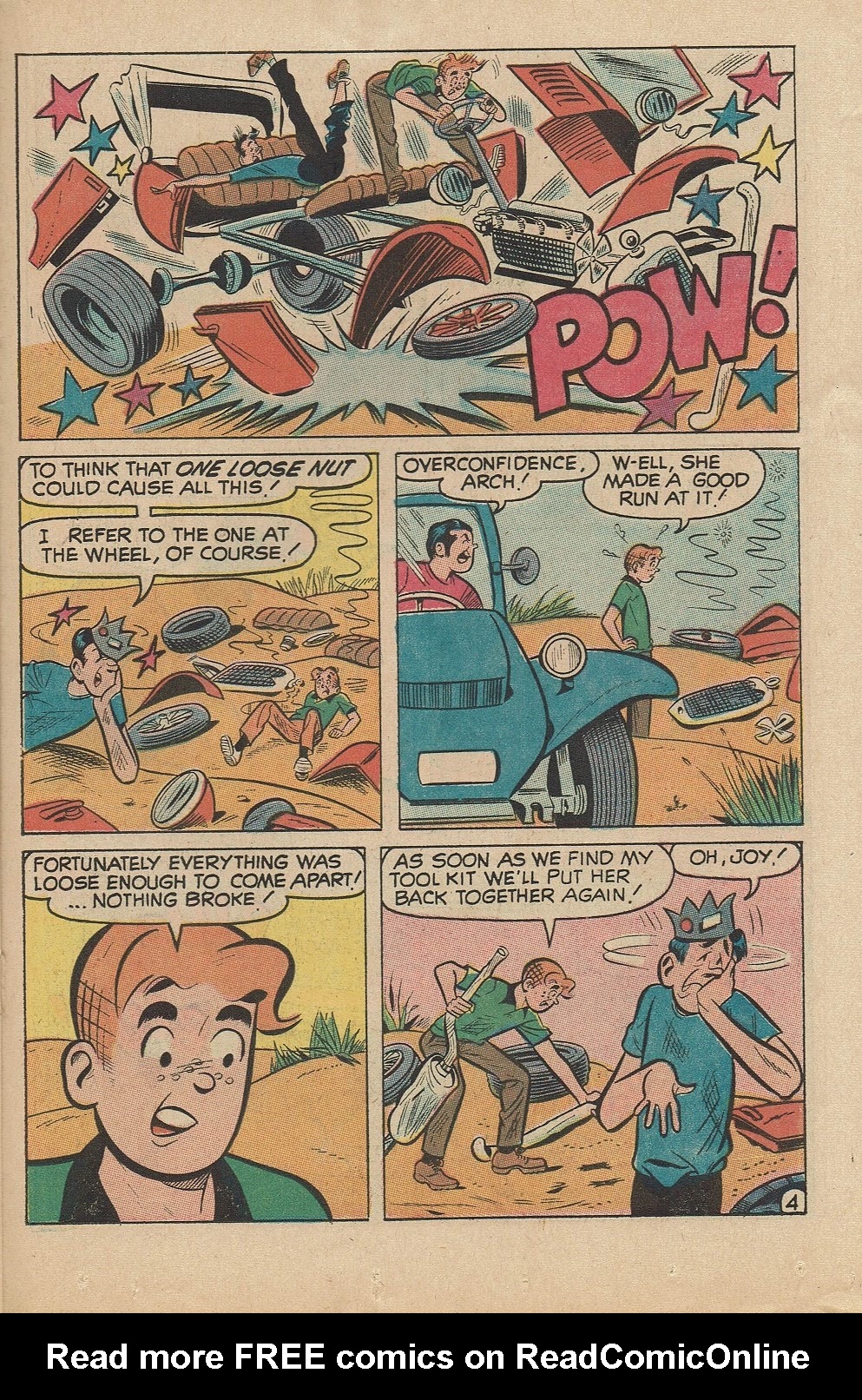 Read online Reggie and Me (1966) comic -  Issue #44 - 22