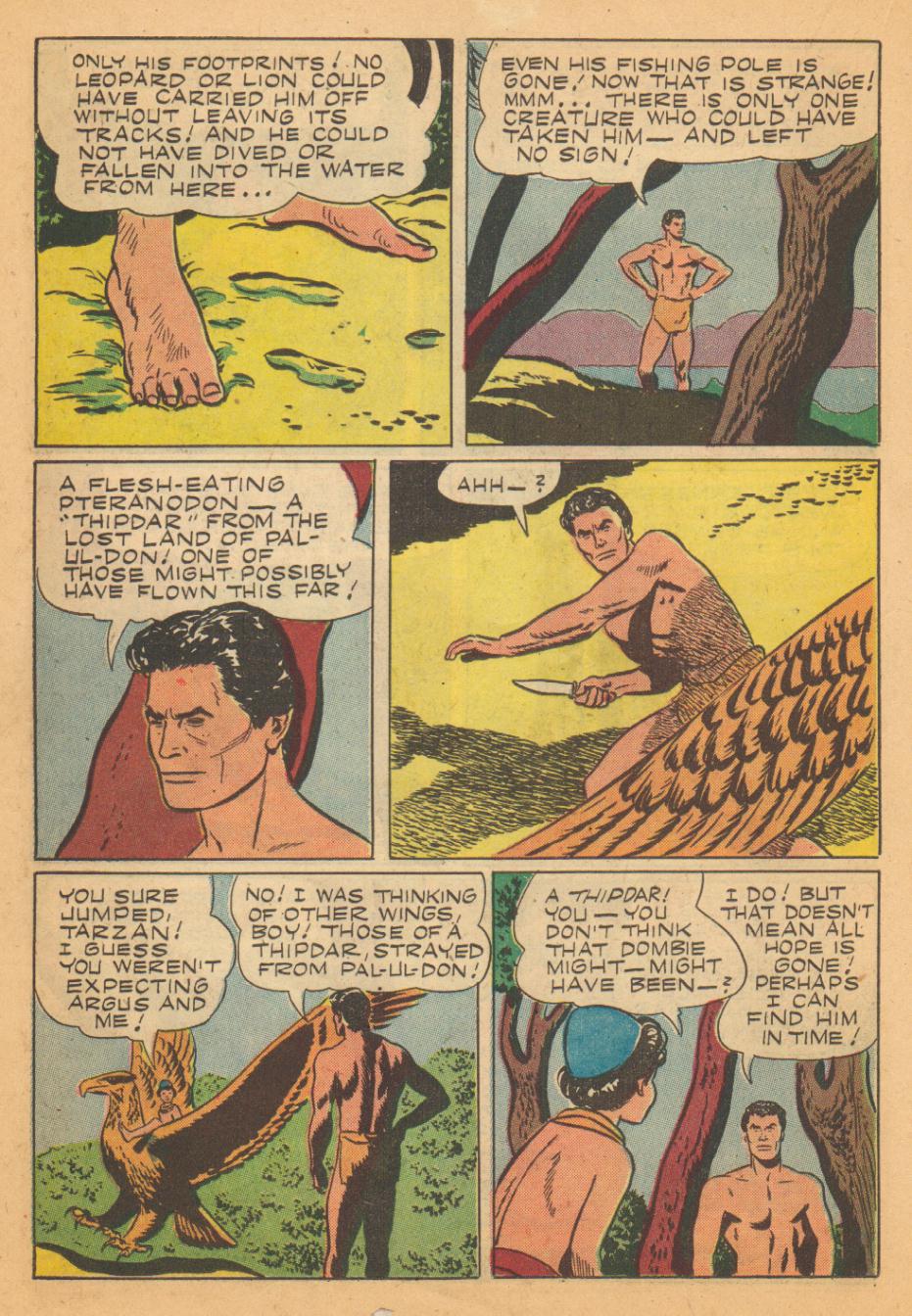 Read online Tarzan (1948) comic -  Issue #78 - 22