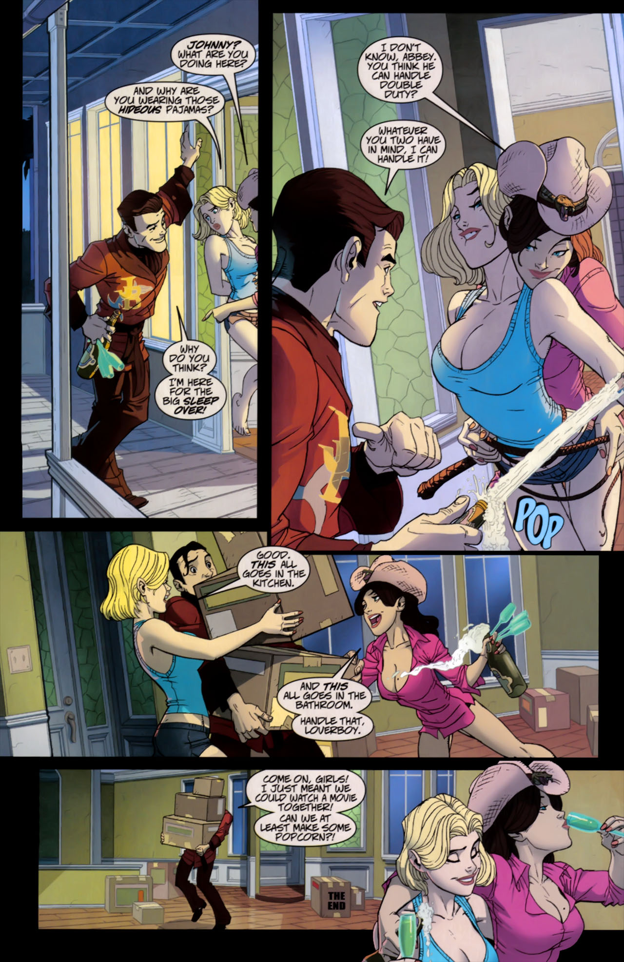 Read online Danger Girl: Body Shots comic -  Issue #4 - 23