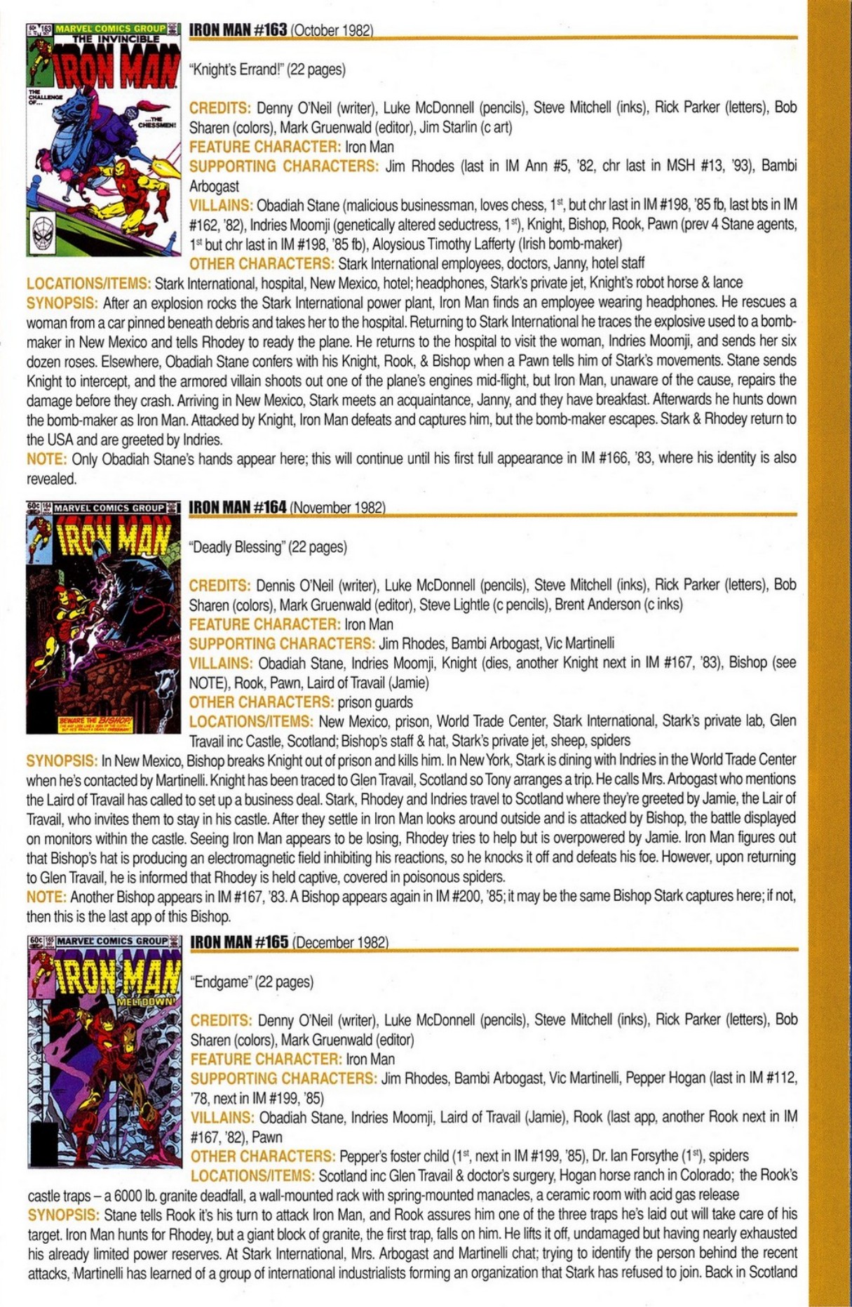 Read online Official Index to the Marvel Universe comic -  Issue #5 - 43
