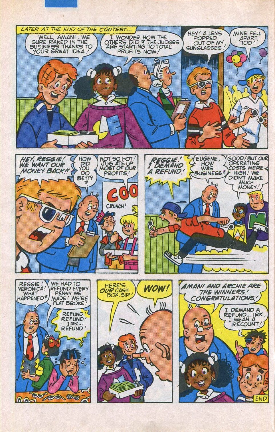 Read online The New Archies comic -  Issue #6 - 8