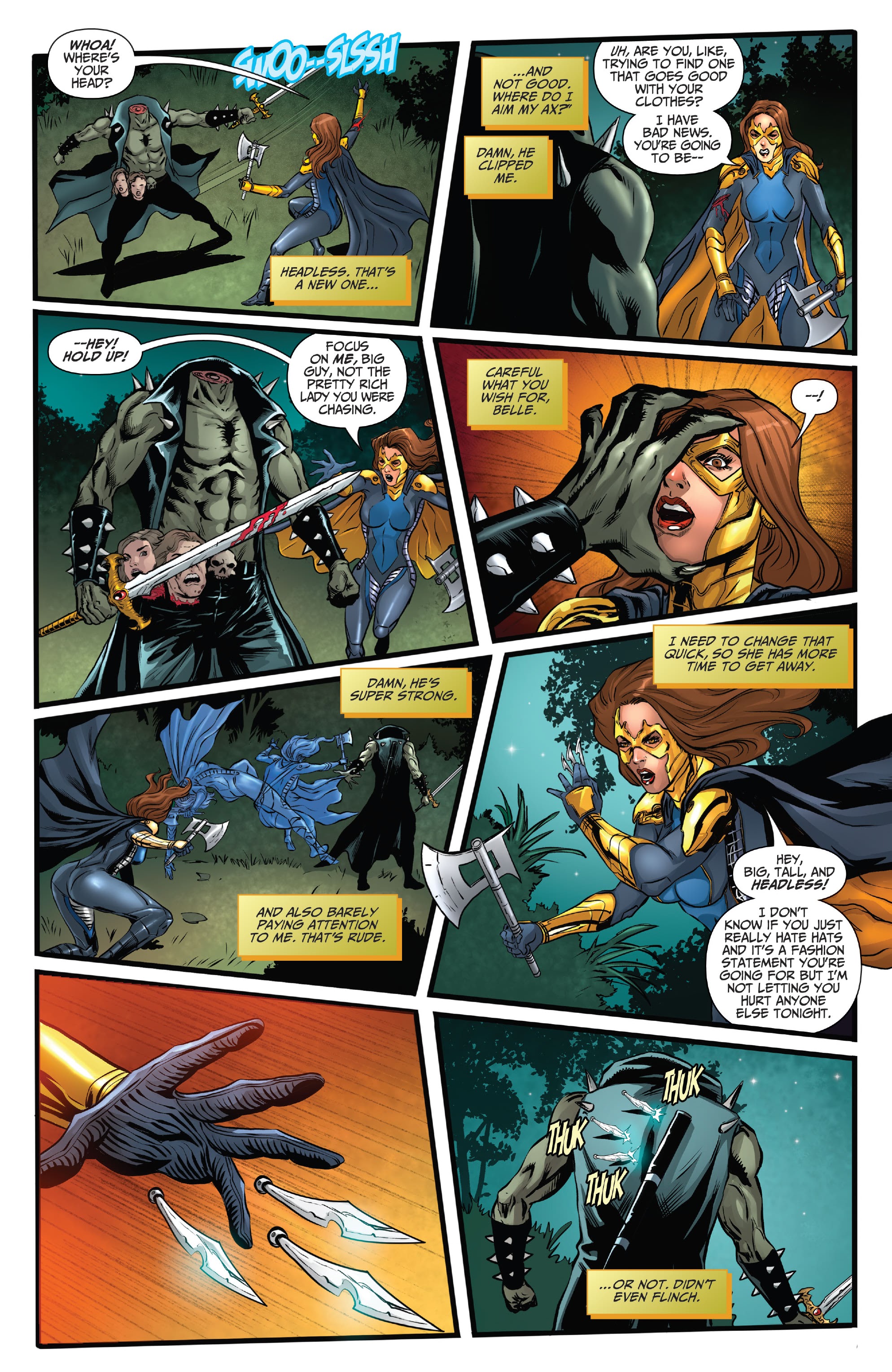 Read online Belle: Headless Horseman comic -  Issue # Full - 17