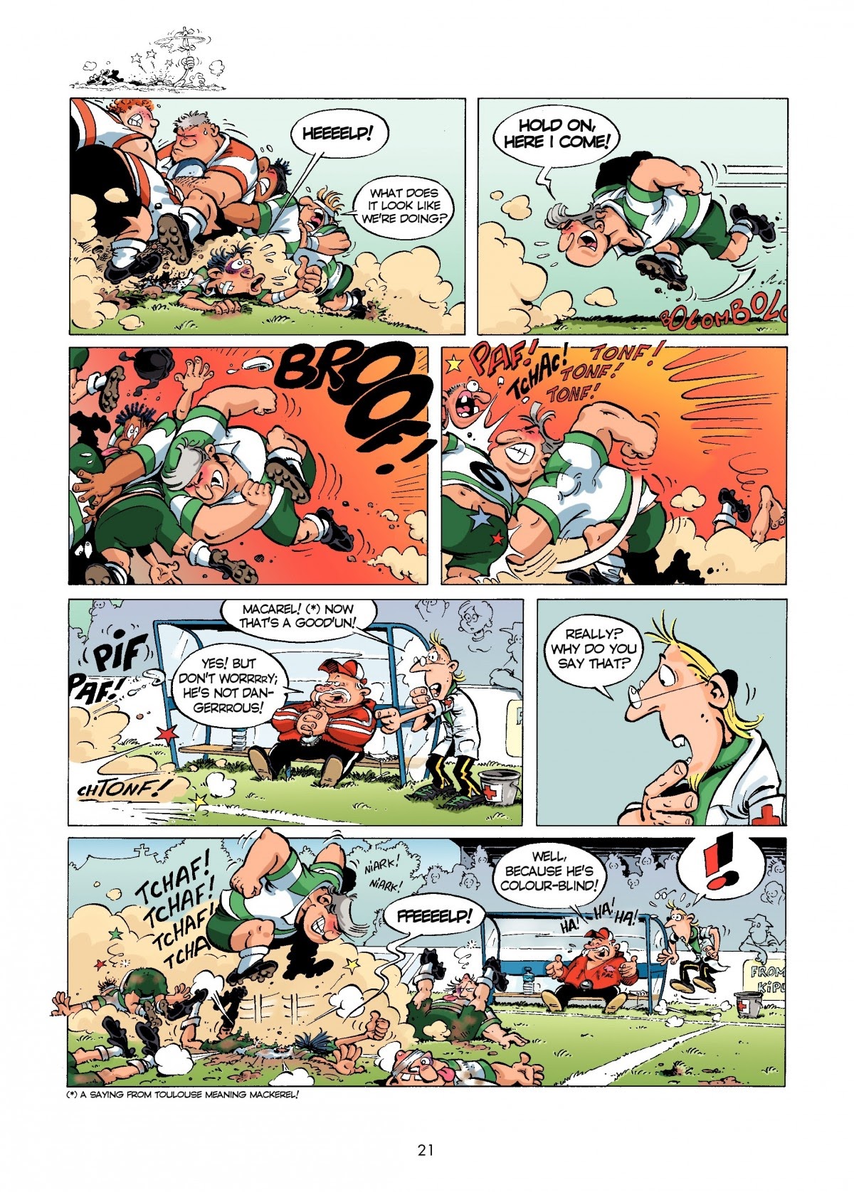 Read online The Rugger Boys comic -  Issue #2 - 21