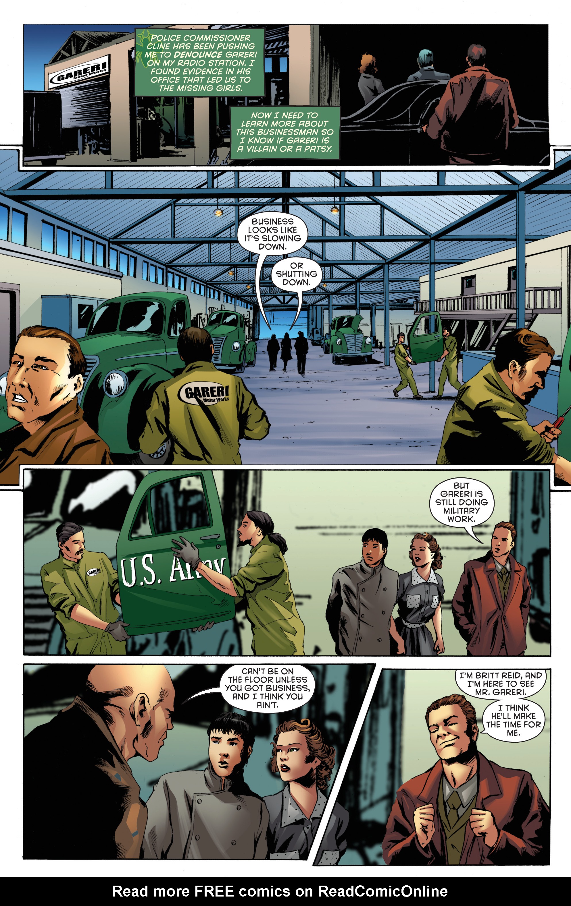 Read online Green Hornet: Reign of The Demon comic -  Issue #3 - 11