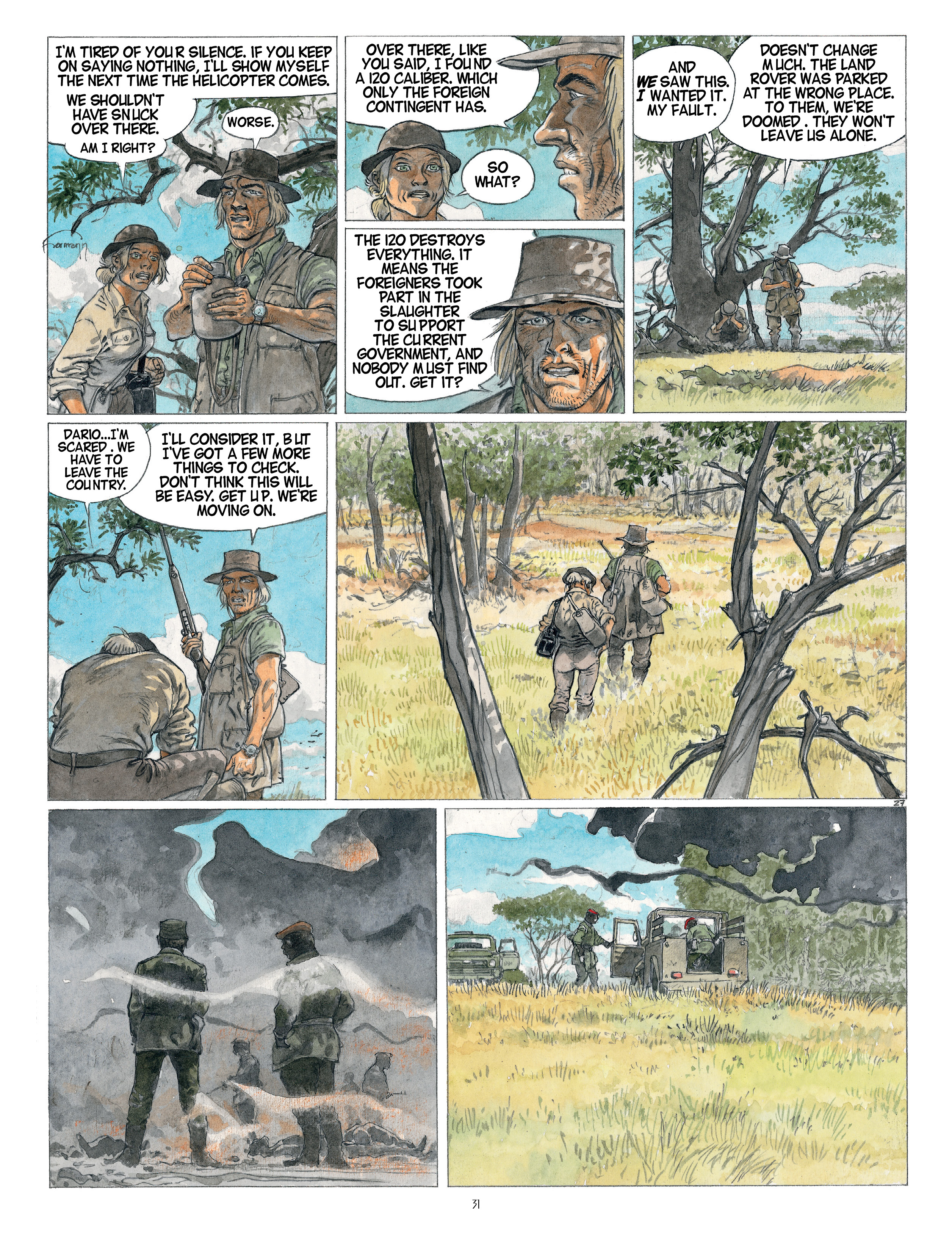 Read online Afrika comic -  Issue # TPB - 31