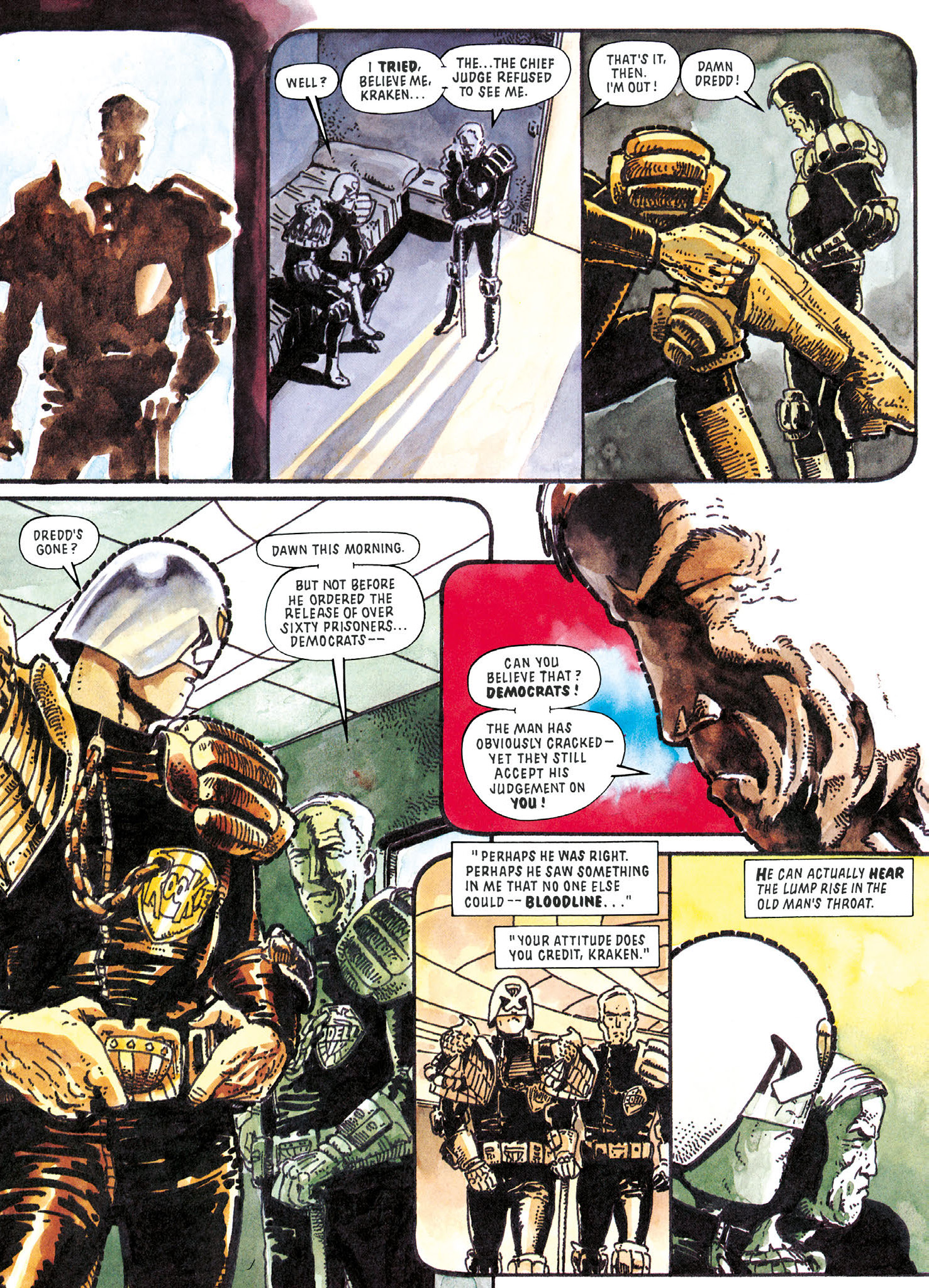 Read online Essential Judge Dredd: Necropolis comic -  Issue # TPB (Part 1) - 7