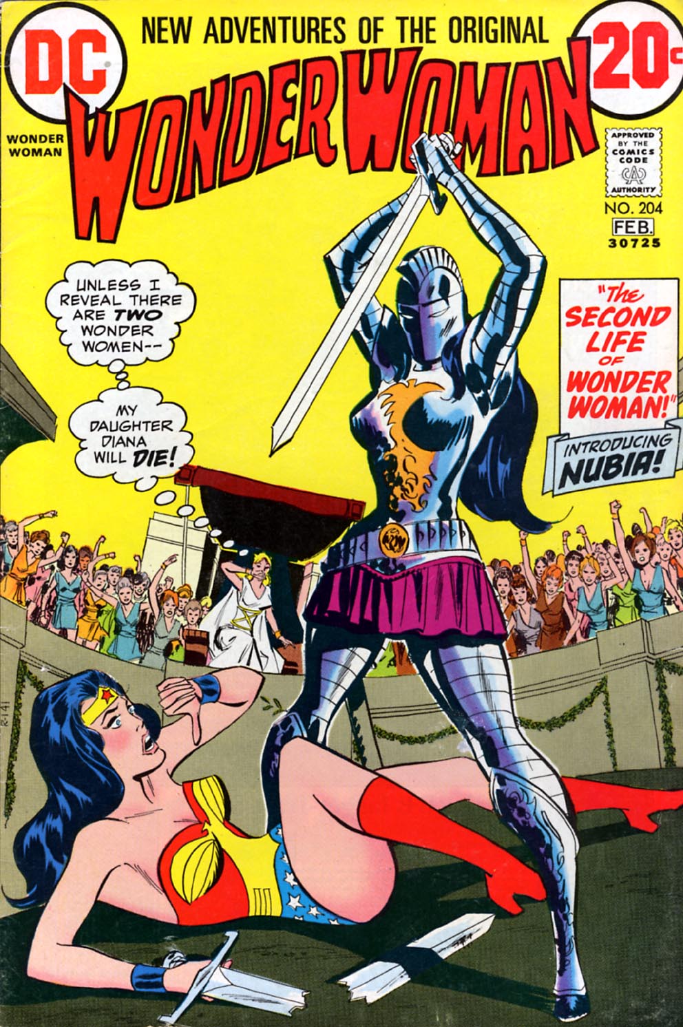 Read online Wonder Woman (1942) comic -  Issue #204 - 1