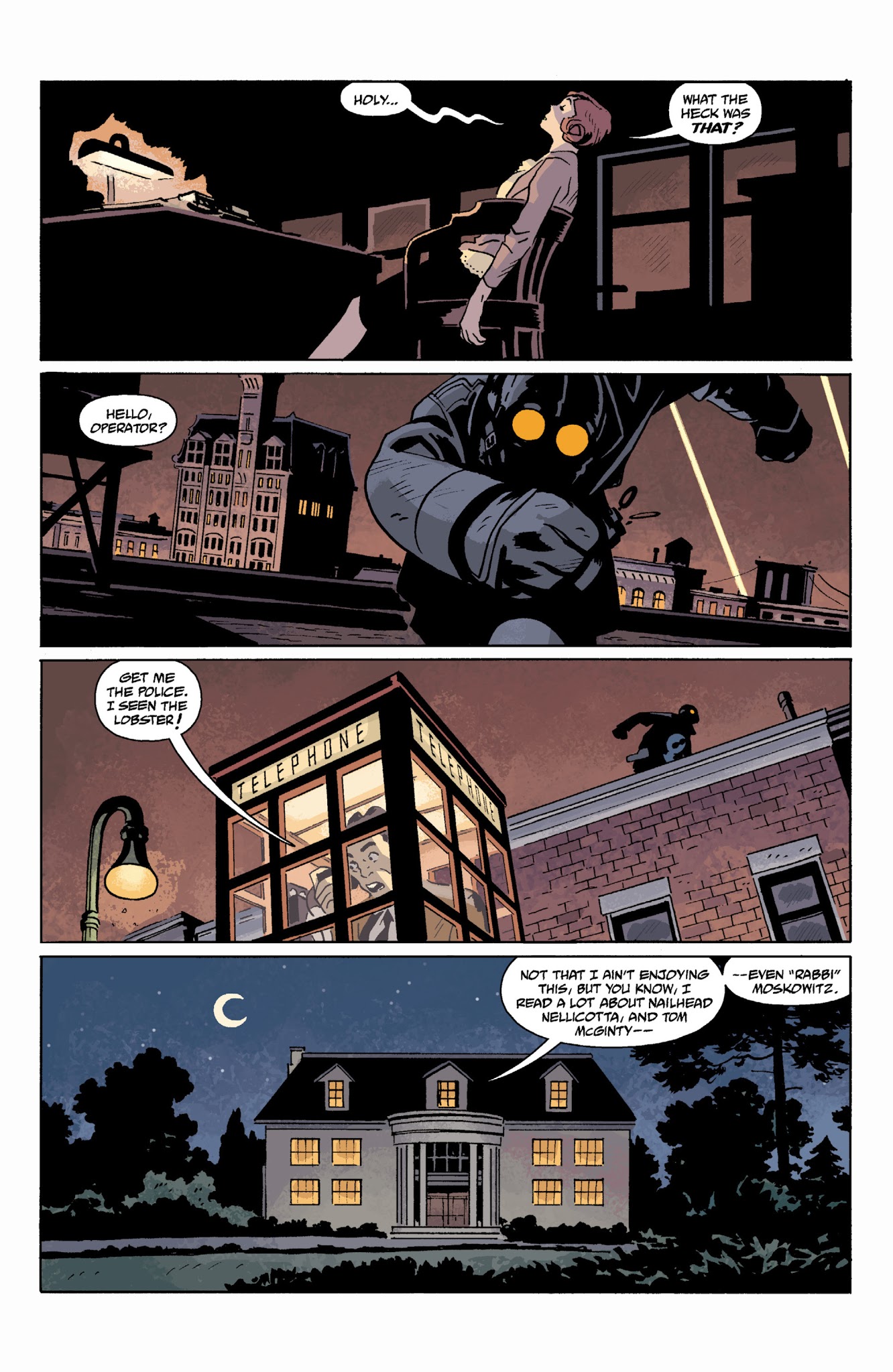 Read online Lobster Johnson: Get the Lobster comic -  Issue # TPB - 39