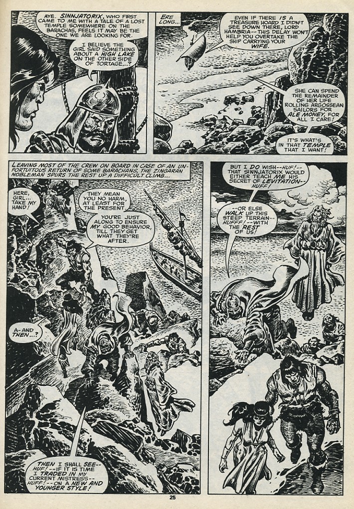 Read online The Savage Sword Of Conan comic -  Issue #199 - 27