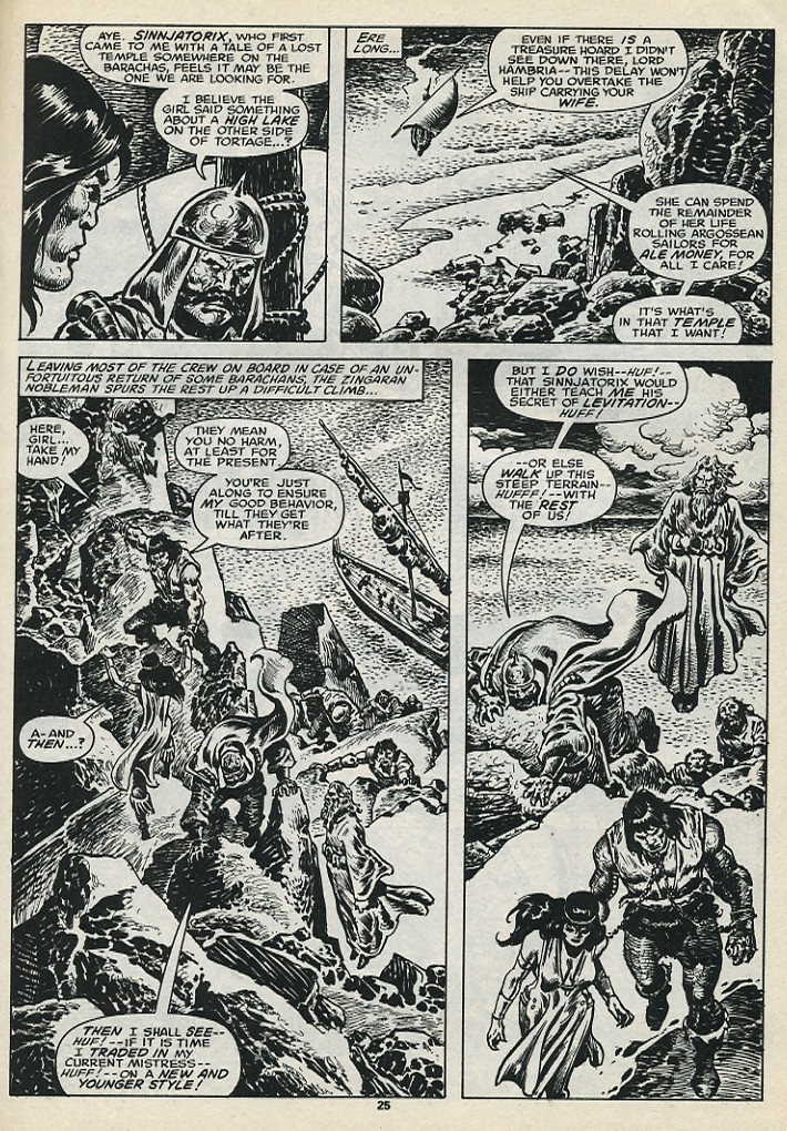 Read online The Savage Sword Of Conan comic -  Issue #199 - 27