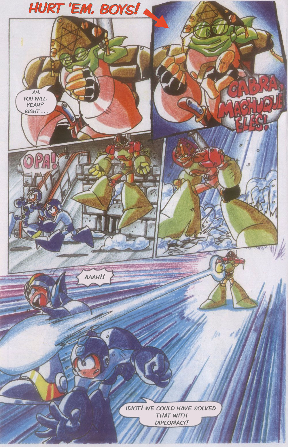 Read online Novas Aventuras de Megaman comic -  Issue #6 - 19