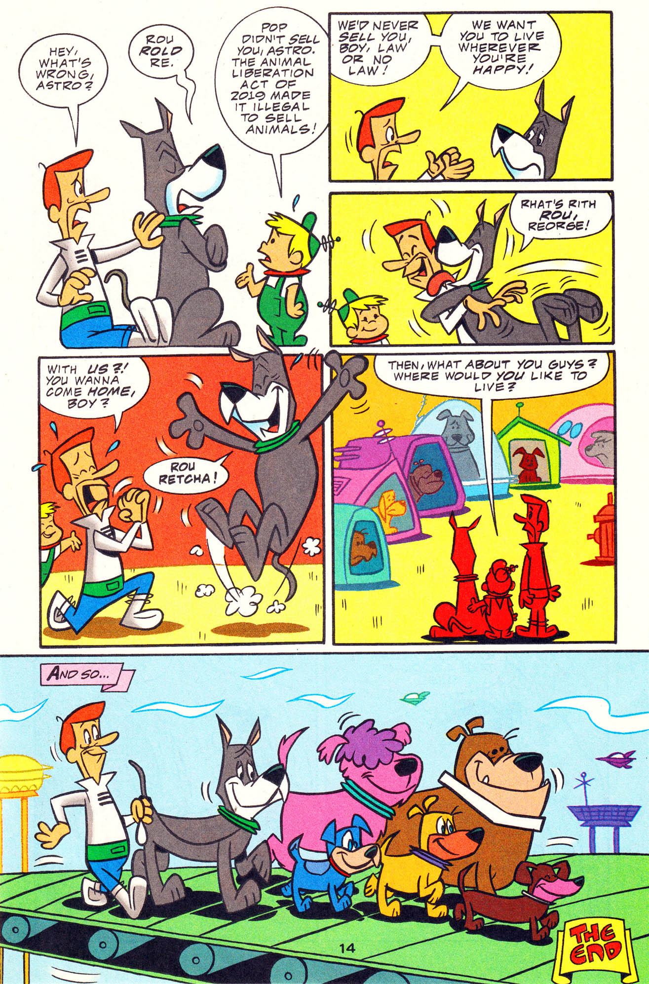 Read online The Flintstones and the Jetsons comic -  Issue #13 - 23
