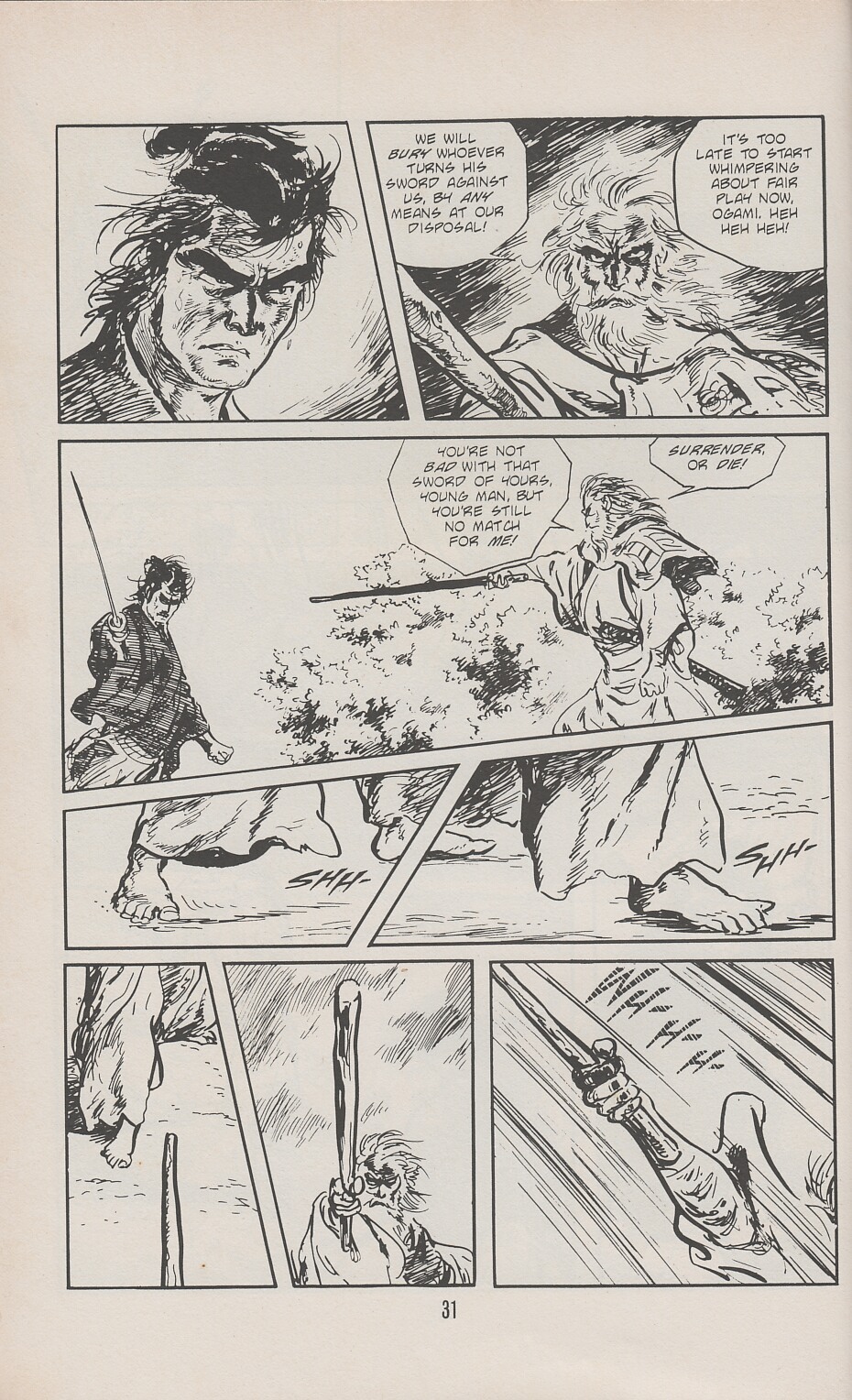 Read online Lone Wolf and Cub comic -  Issue #35 - 36
