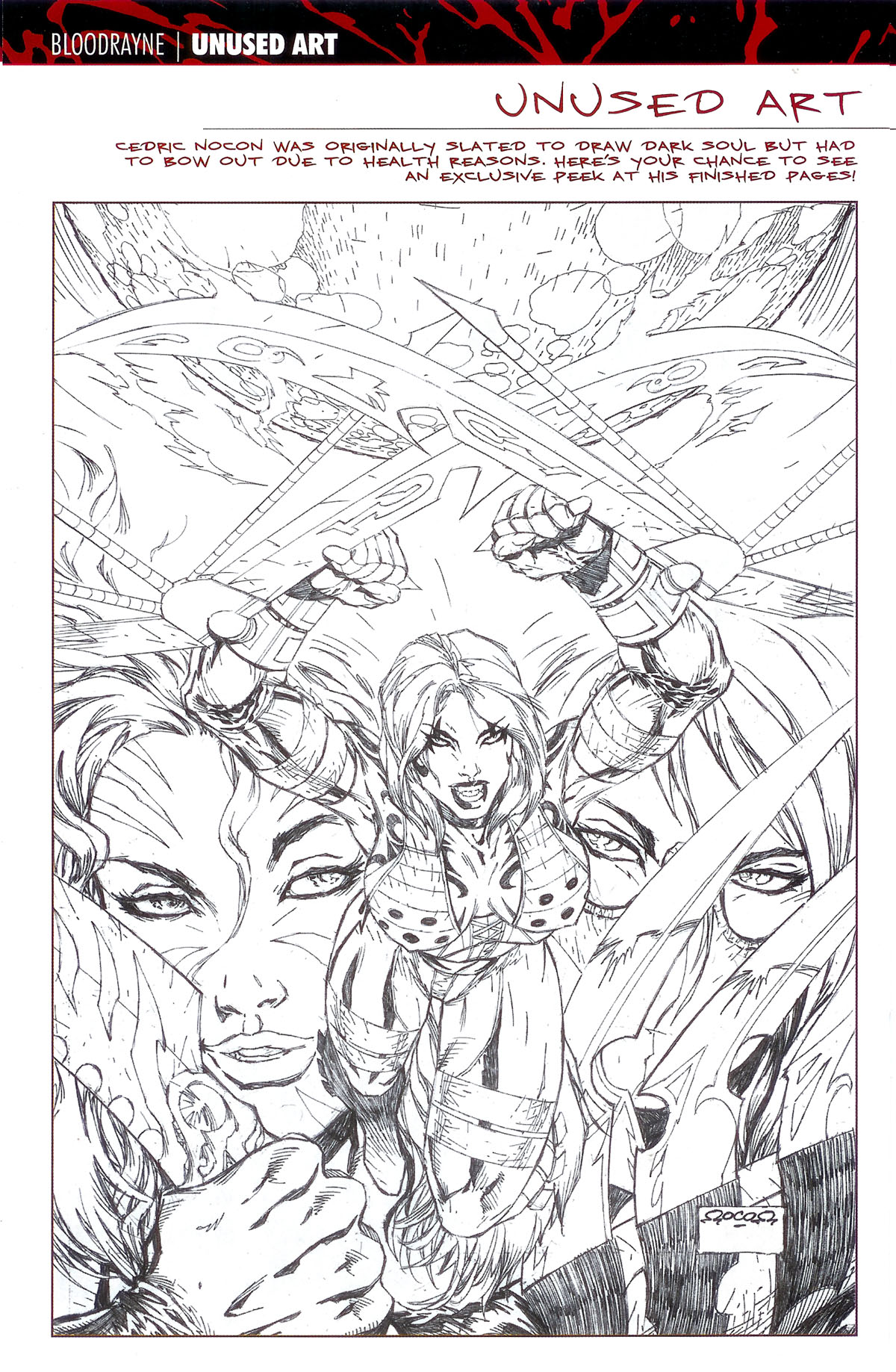 Read online BloodRayne: Raw comic -  Issue # Full - 15