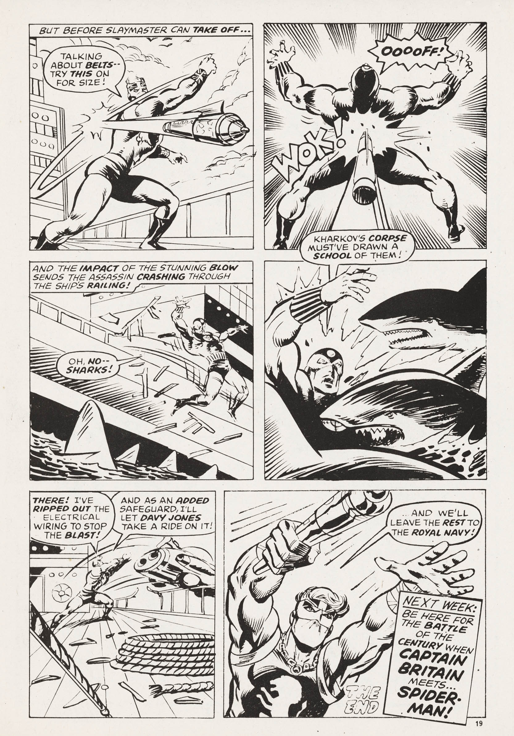 Read online Super Spider-Man and Captain Britain comic -  Issue #247 - 19