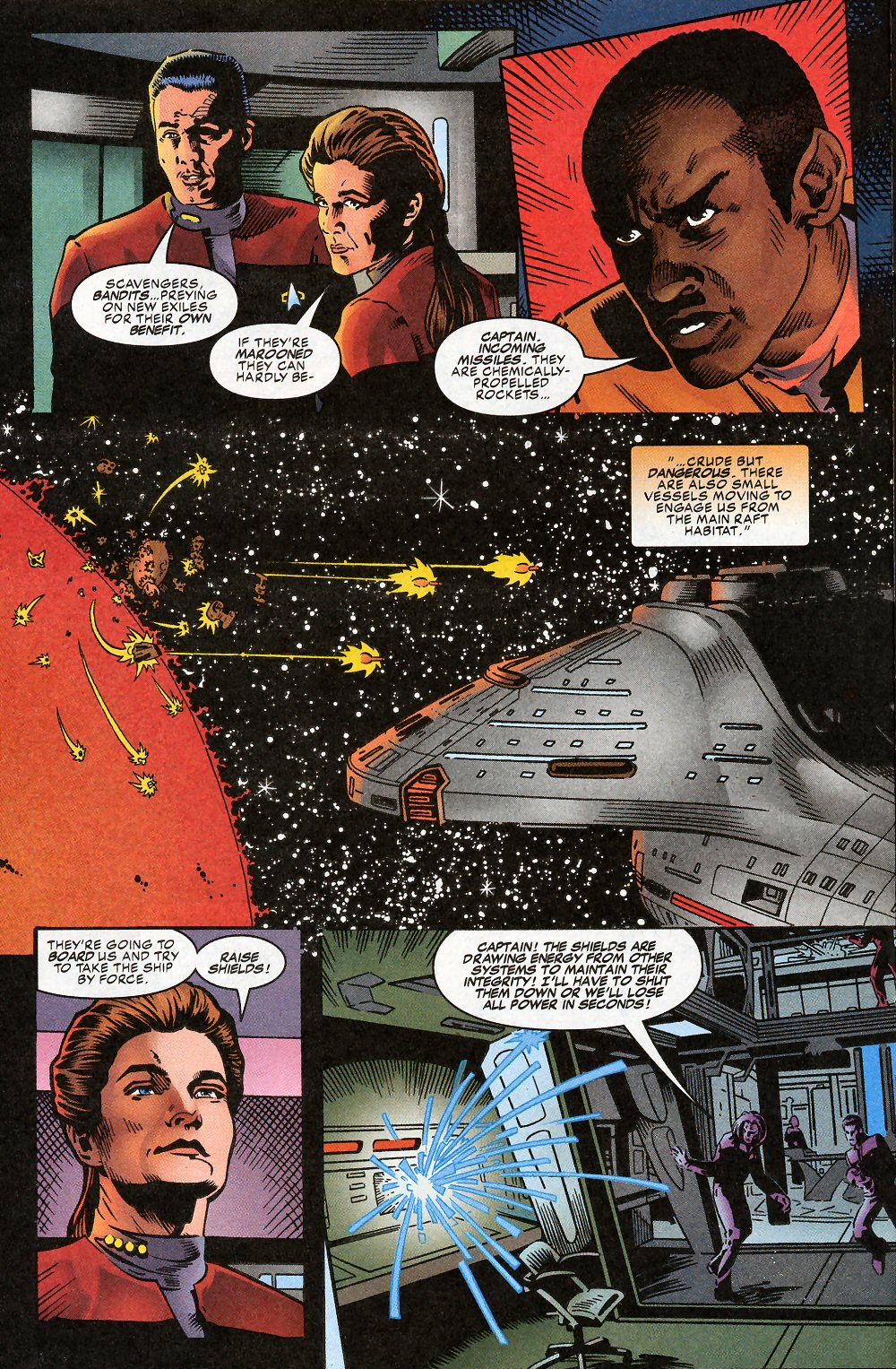 Read online Star Trek: Voyager comic -  Issue #9 - 13