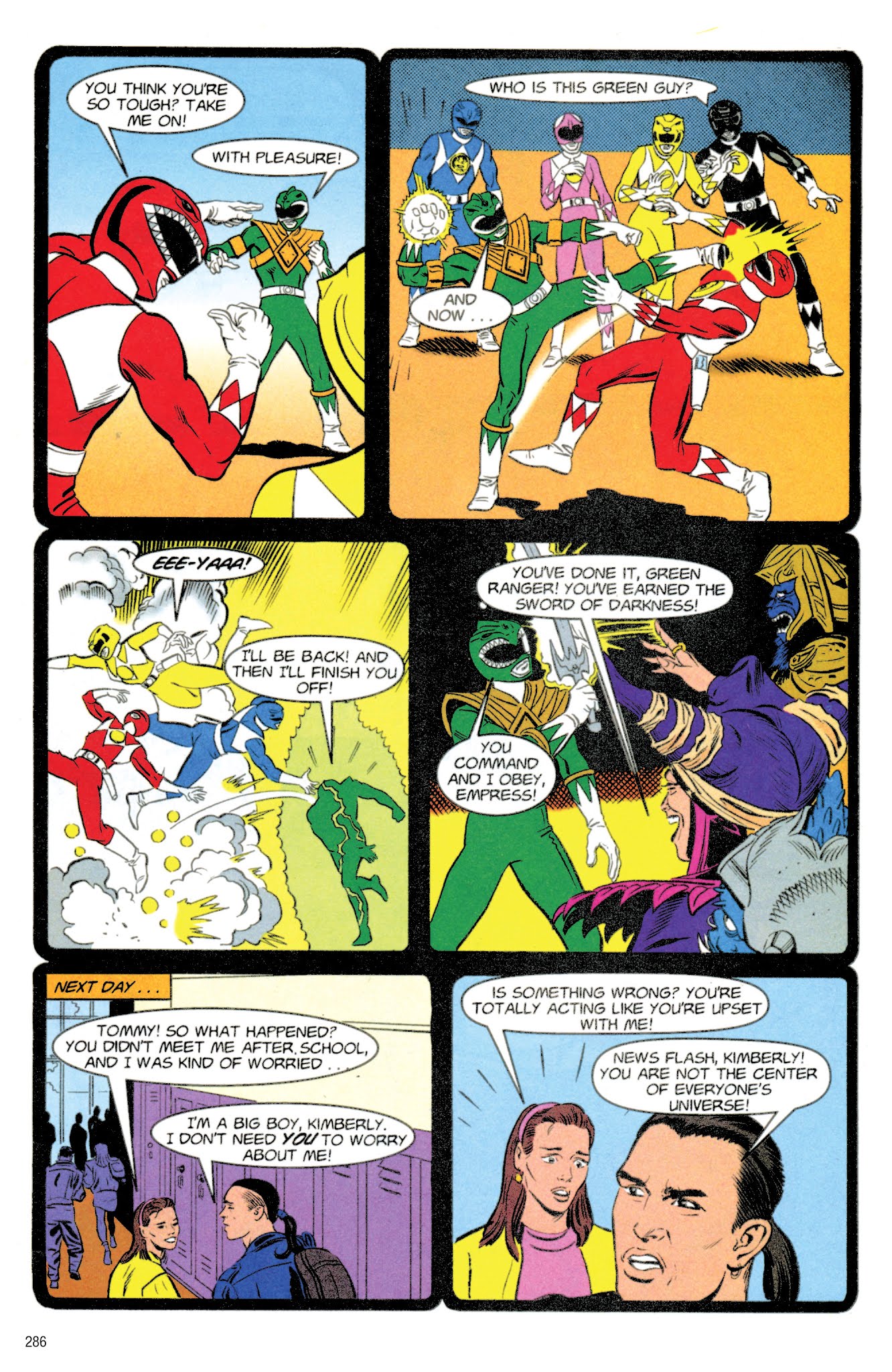 Read online Mighty Morphin Power Rangers Archive comic -  Issue # TPB 1 (Part 3) - 86