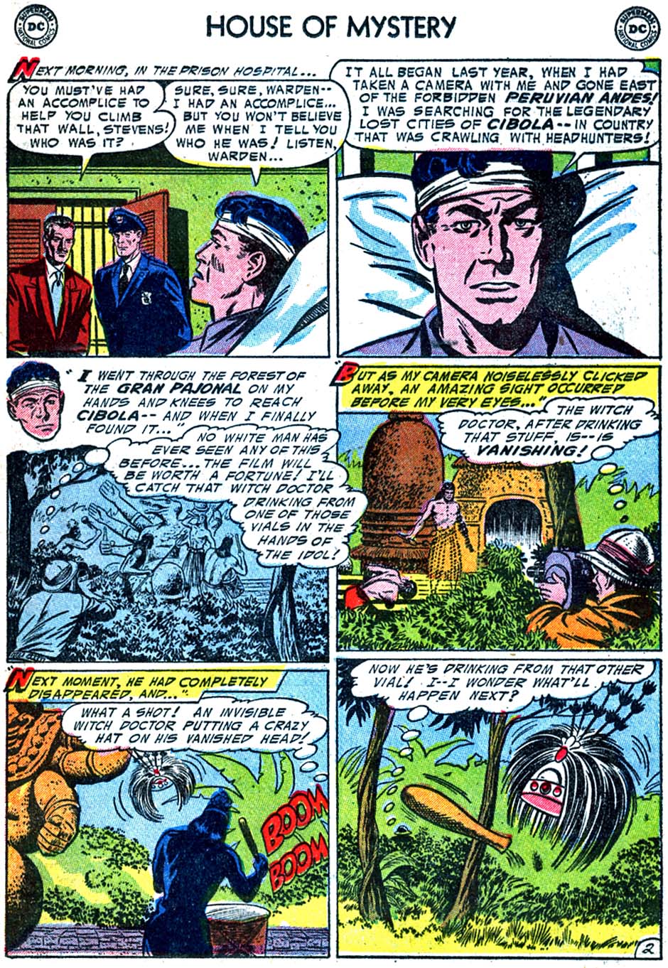 Read online House of Mystery (1951) comic -  Issue #32 - 12