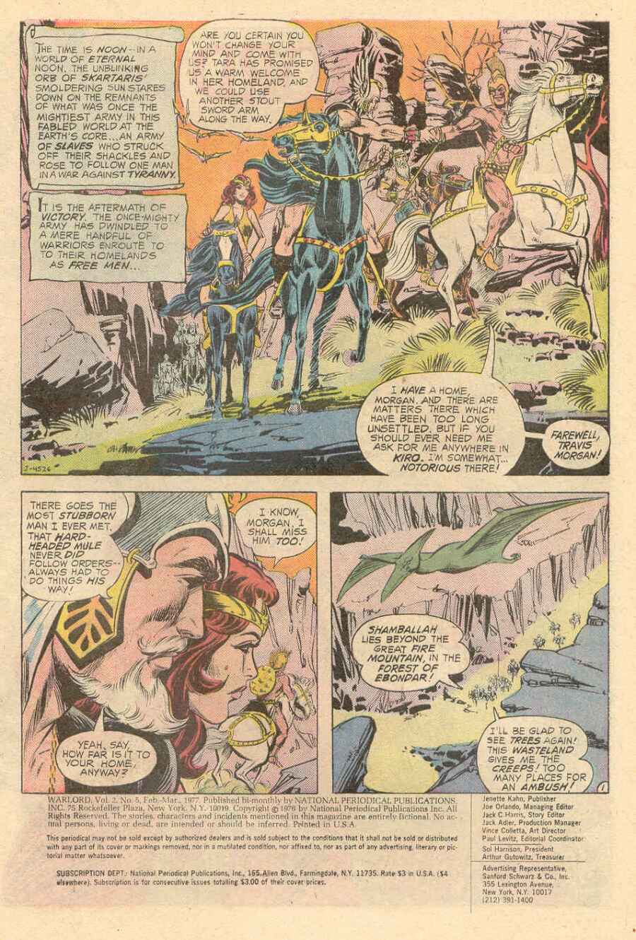 Read online Warlord (1976) comic -  Issue #5 - 2