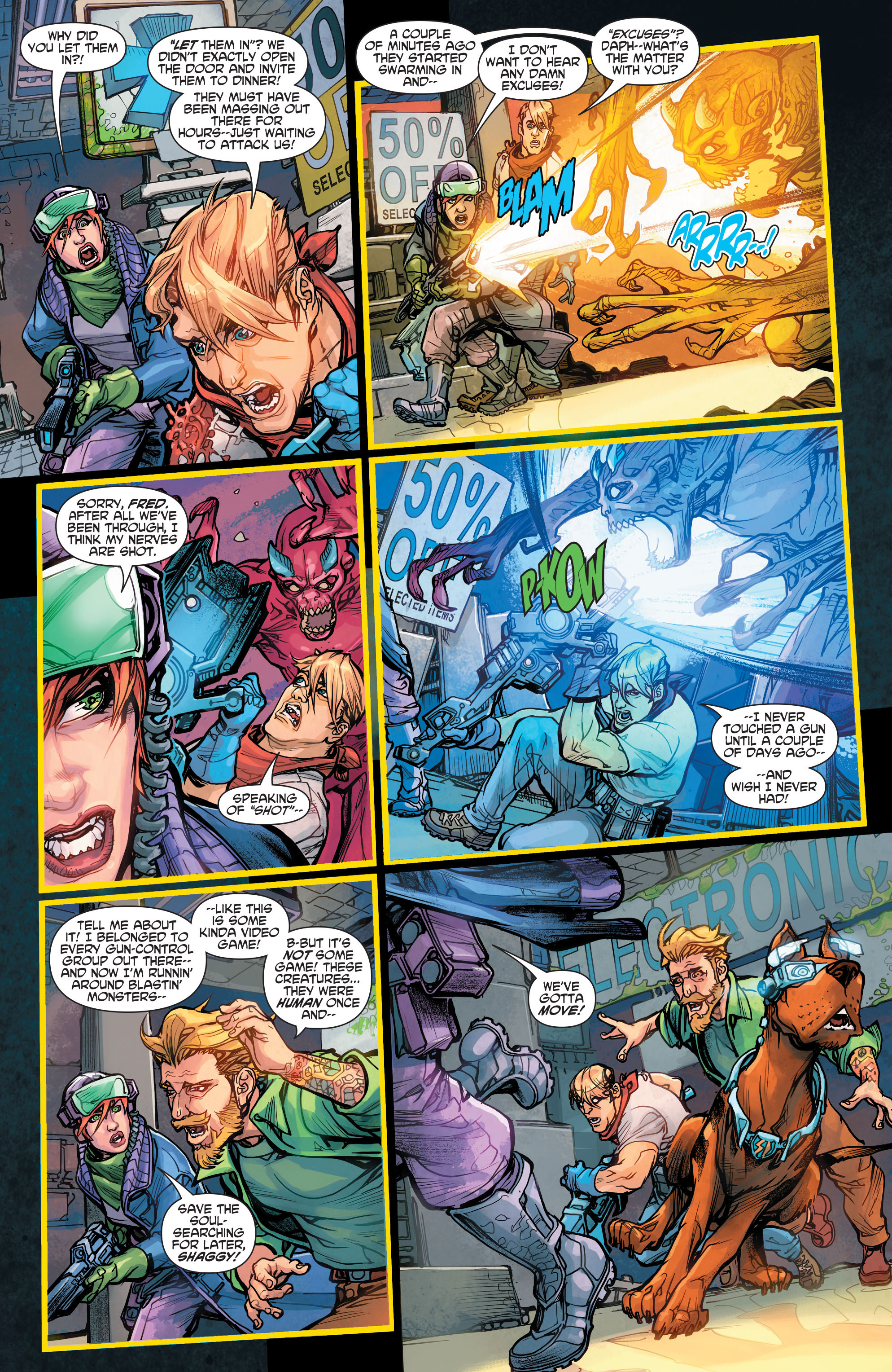 Read online Scooby Apocalypse comic -  Issue #5 - 7