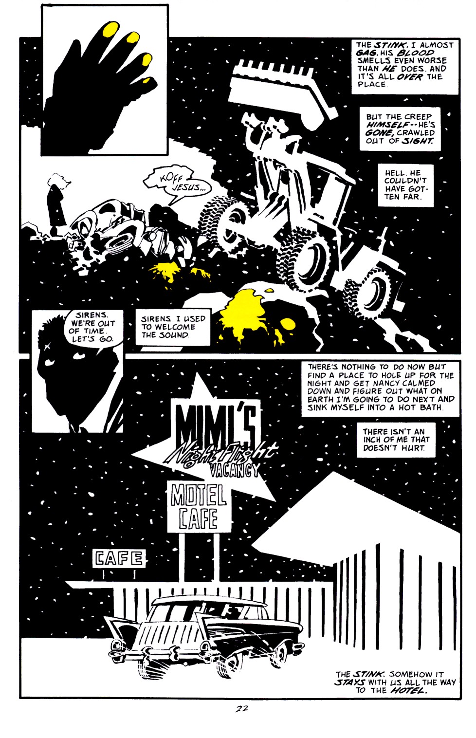 Read online Sin City: That Yellow Bastard comic -  Issue #5 - 21