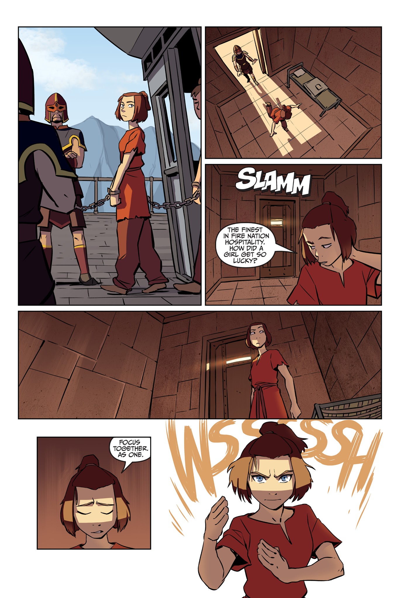 Read online Avatar: The Last Airbender – Suki, Alone comic -  Issue # TPB - 17