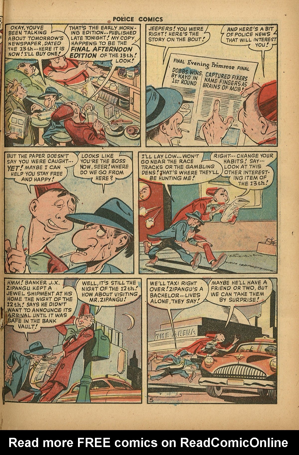 Read online Police Comics comic -  Issue #88 - 7