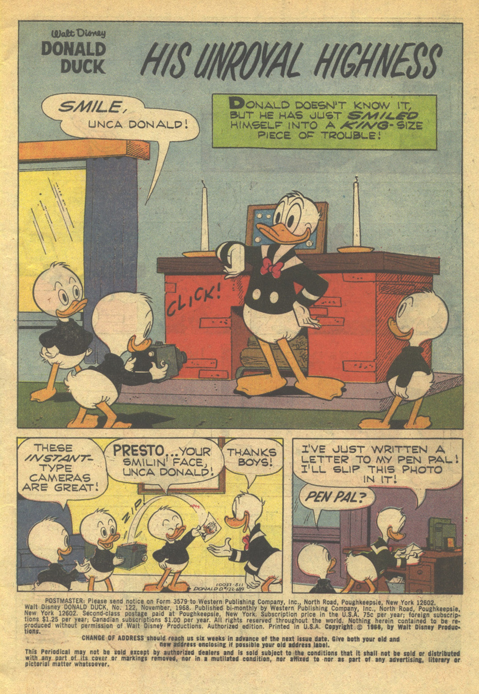 Read online Walt Disney's Donald Duck (1952) comic -  Issue #122 - 3