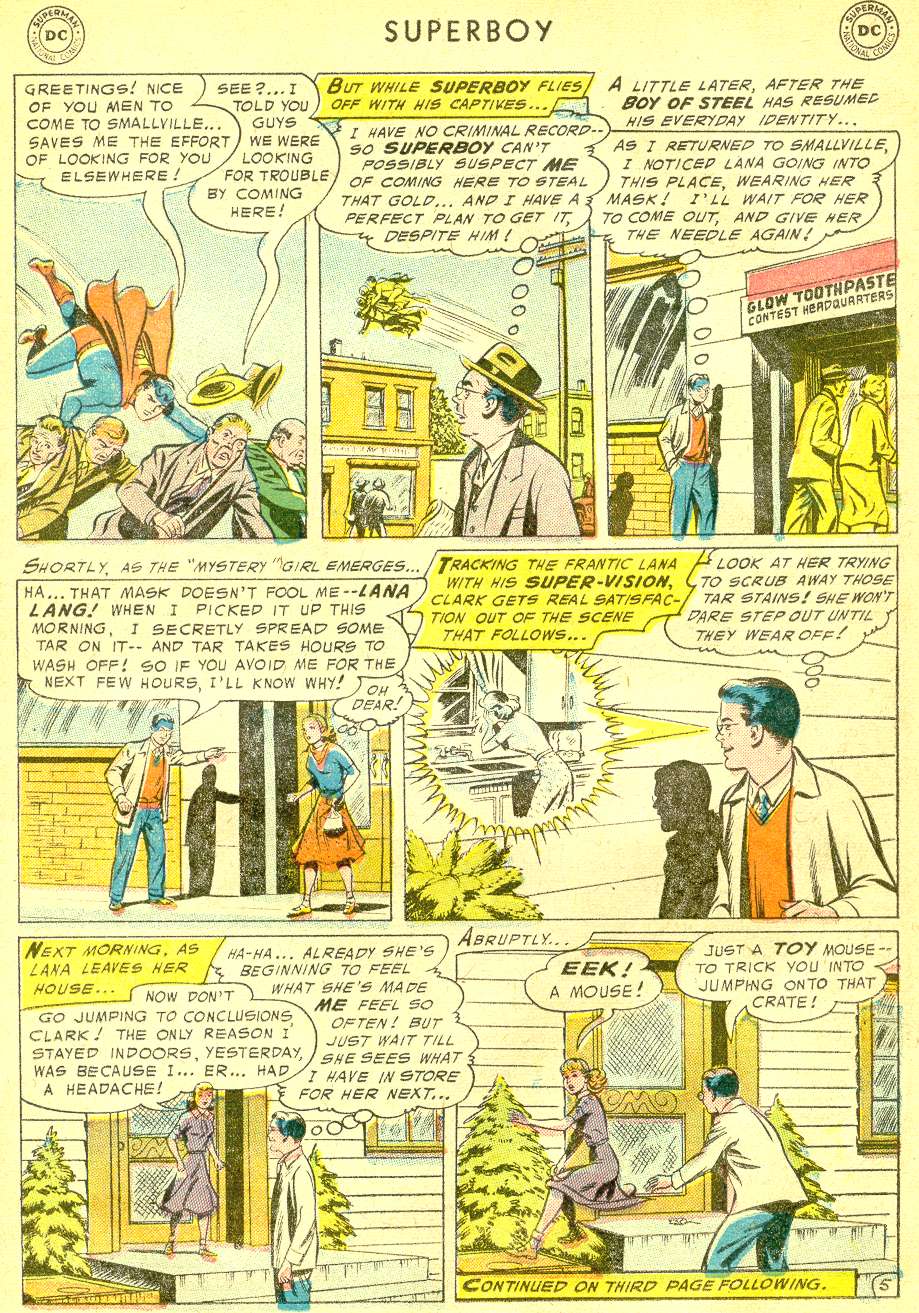 Read online Superboy (1949) comic -  Issue #49 - 15