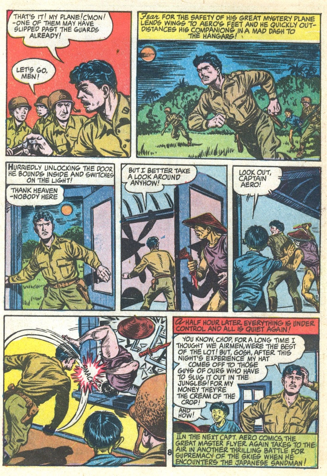 Captain Aero Comics issue 17 - Page 9