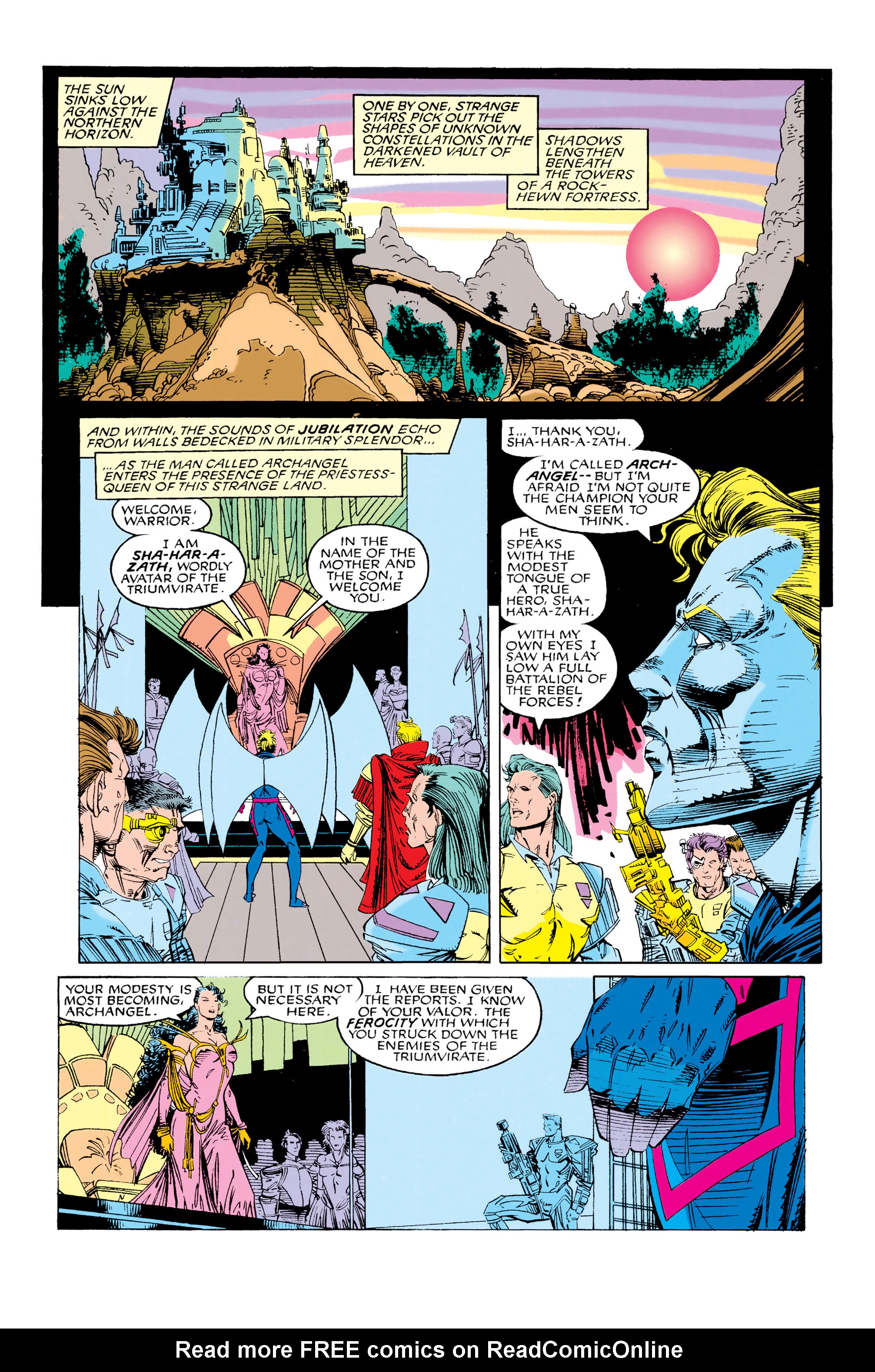 Read online Uncanny X-Men (1963) comic -  Issue #285 - 17