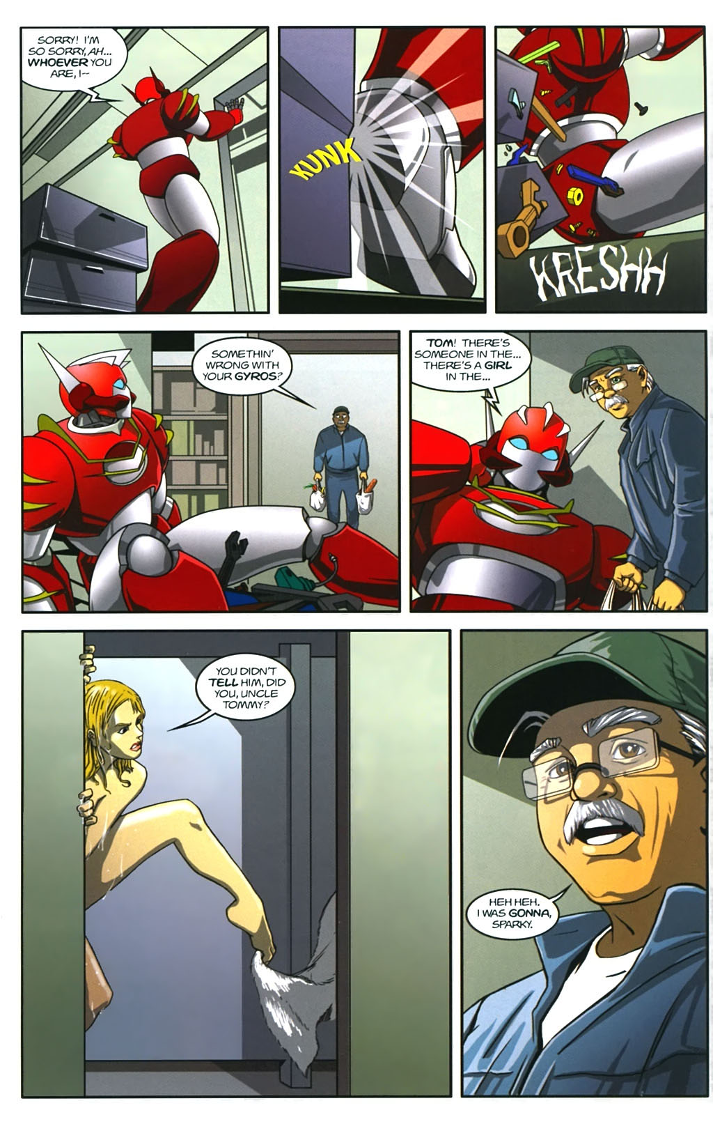 Read online Retro Rocket comic -  Issue #1 - 19