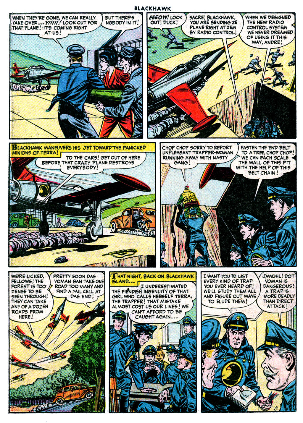 Read online Blackhawk (1957) comic -  Issue #95 - 22