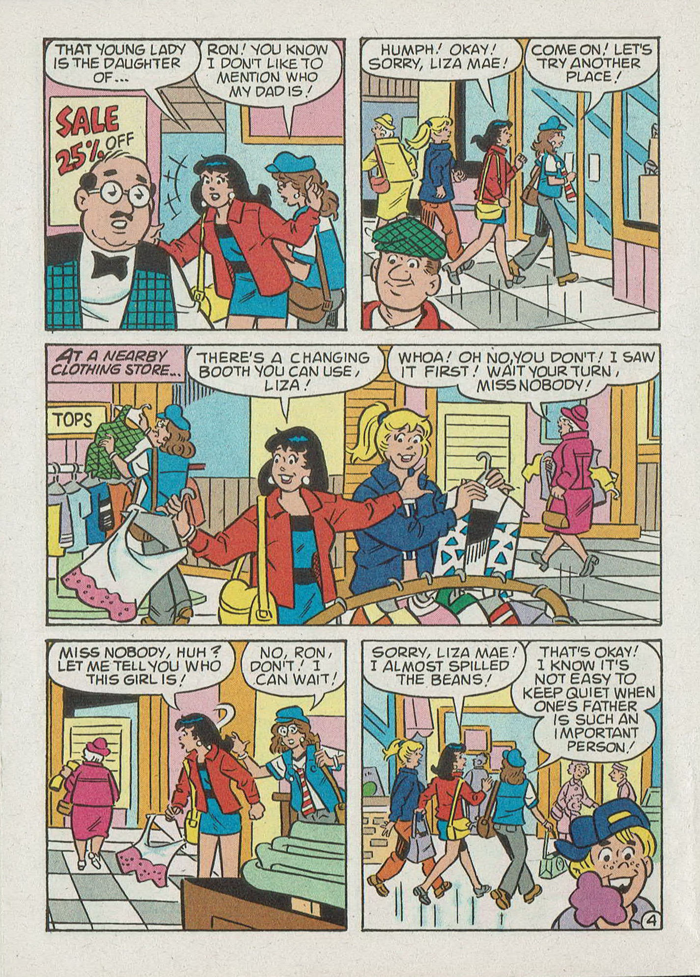 Read online Betty and Veronica Digest Magazine comic -  Issue #142 - 6