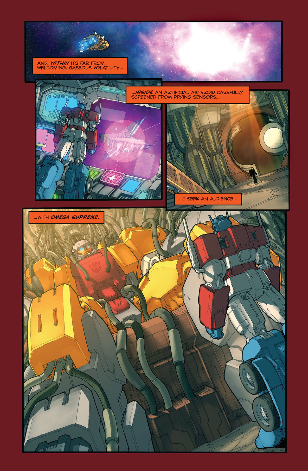 Read online Transformers Spotlight: Optimus Prime comic -  Issue # Full - 8
