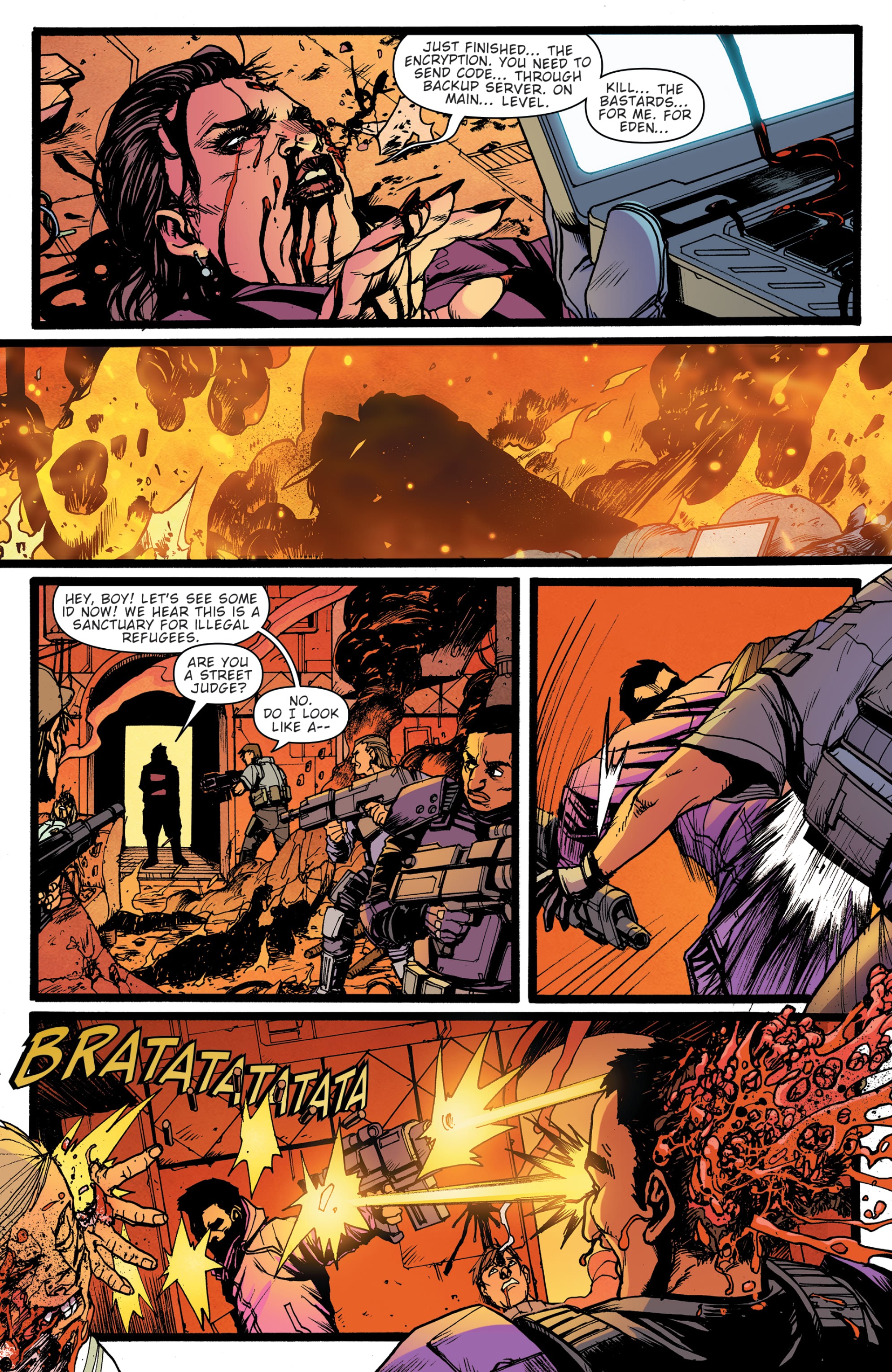 Read online Judge Dredd: False Witness comic -  Issue #2 - 13