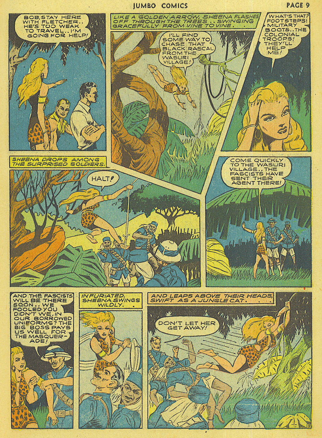 Read online Jumbo Comics comic -  Issue #28 - 11