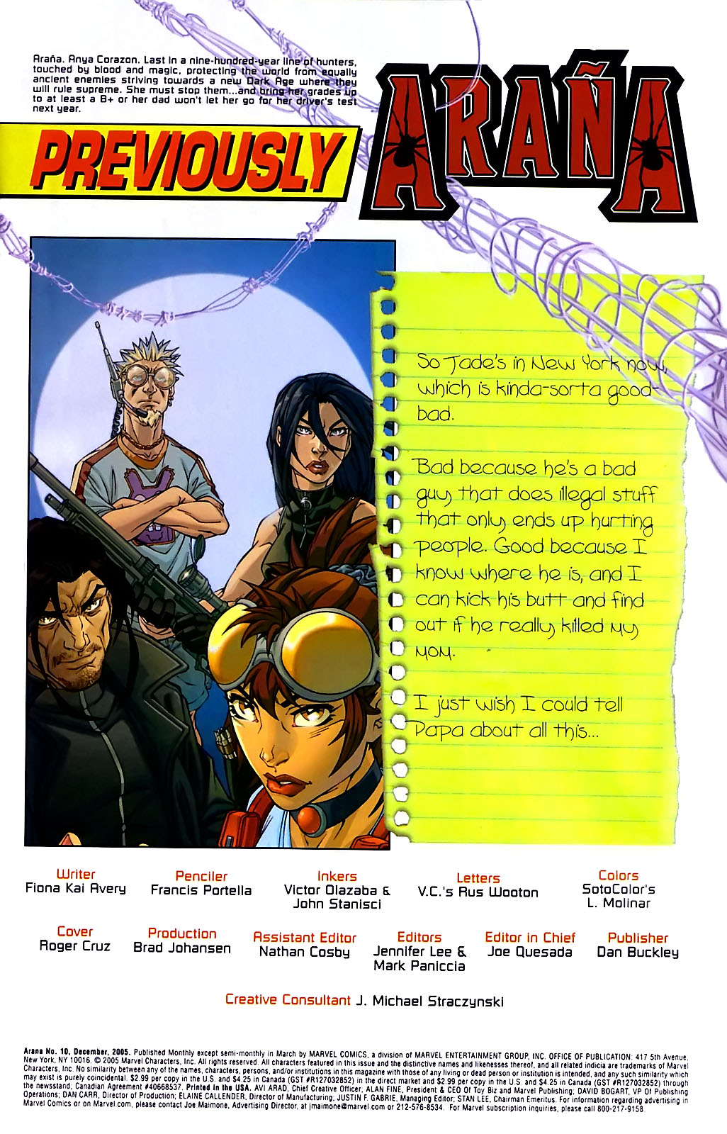 Read online Araña: Heart of the Spider comic -  Issue #10 - 2