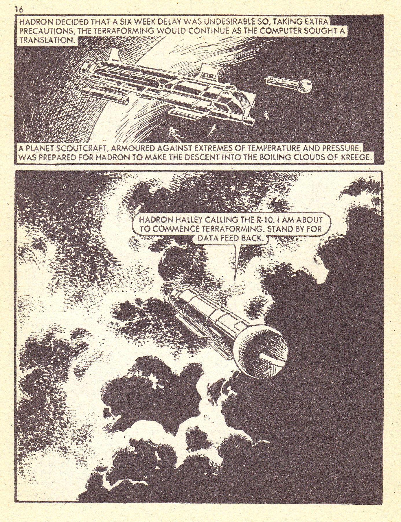 Read online Starblazer comic -  Issue #62 - 16