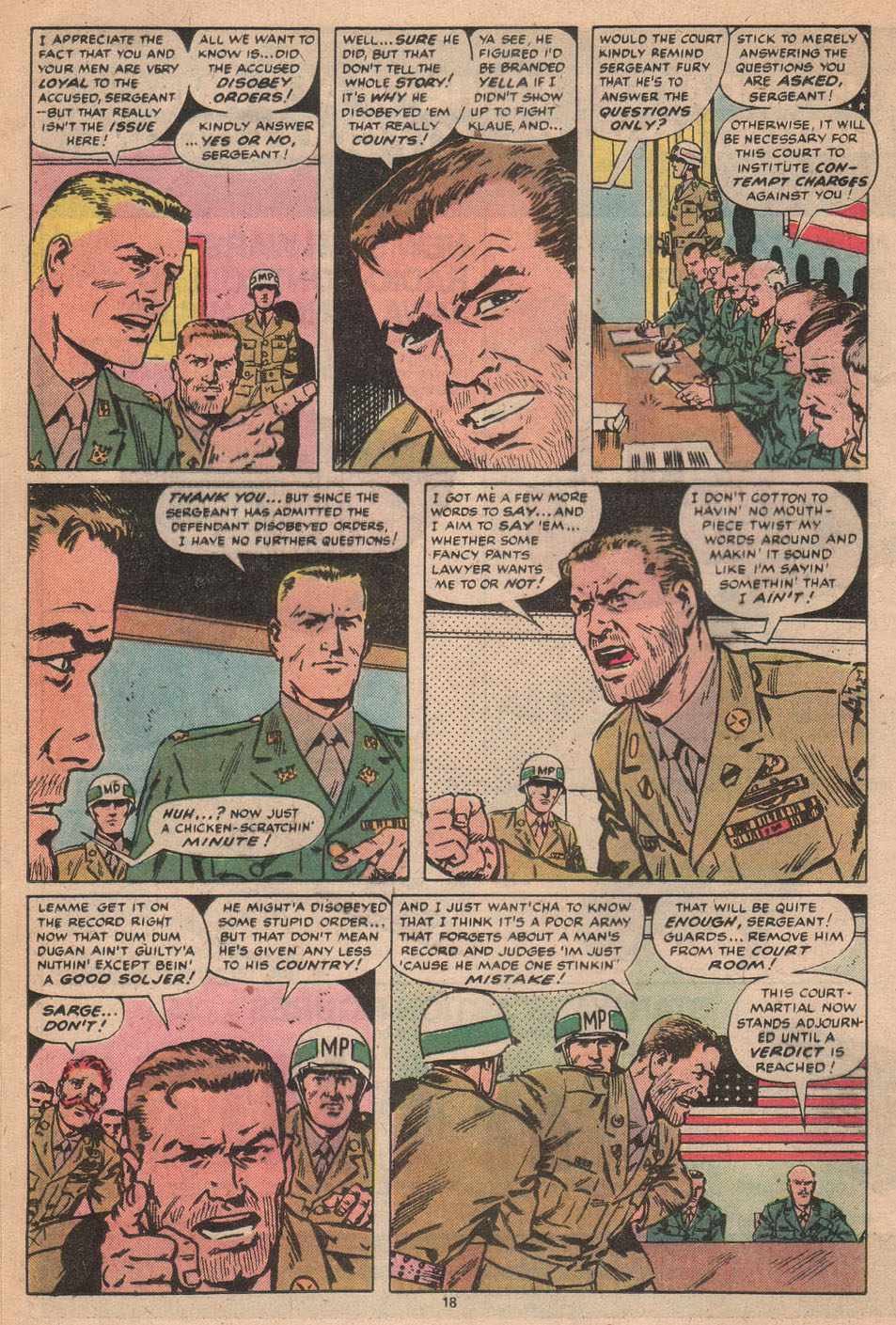 Read online Sgt. Fury comic -  Issue #156 - 19